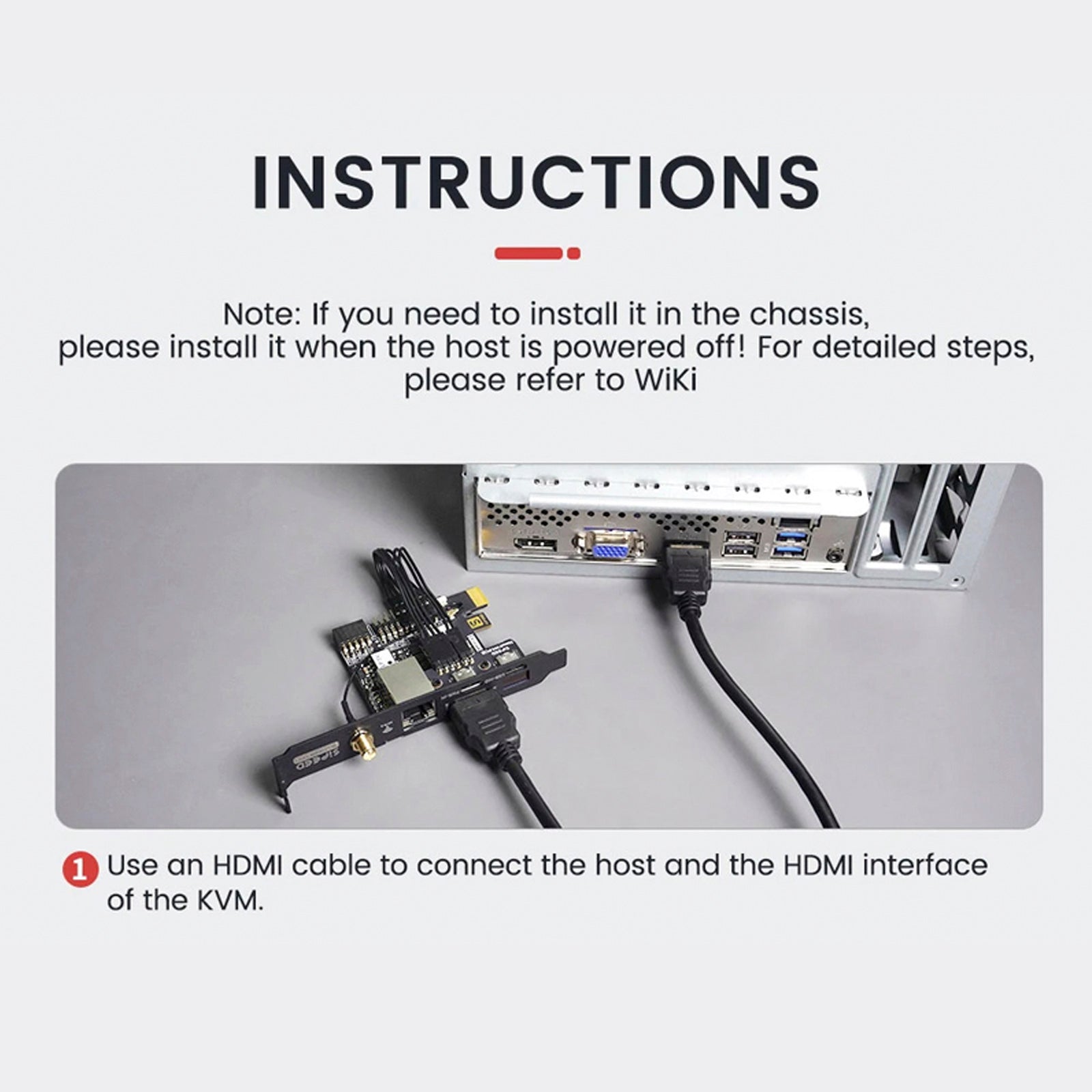 Sipeed NanoKVM-PCIe-afstandsbedieningsserver RISC-VPiKVM installatie op afstand van het bureaublad