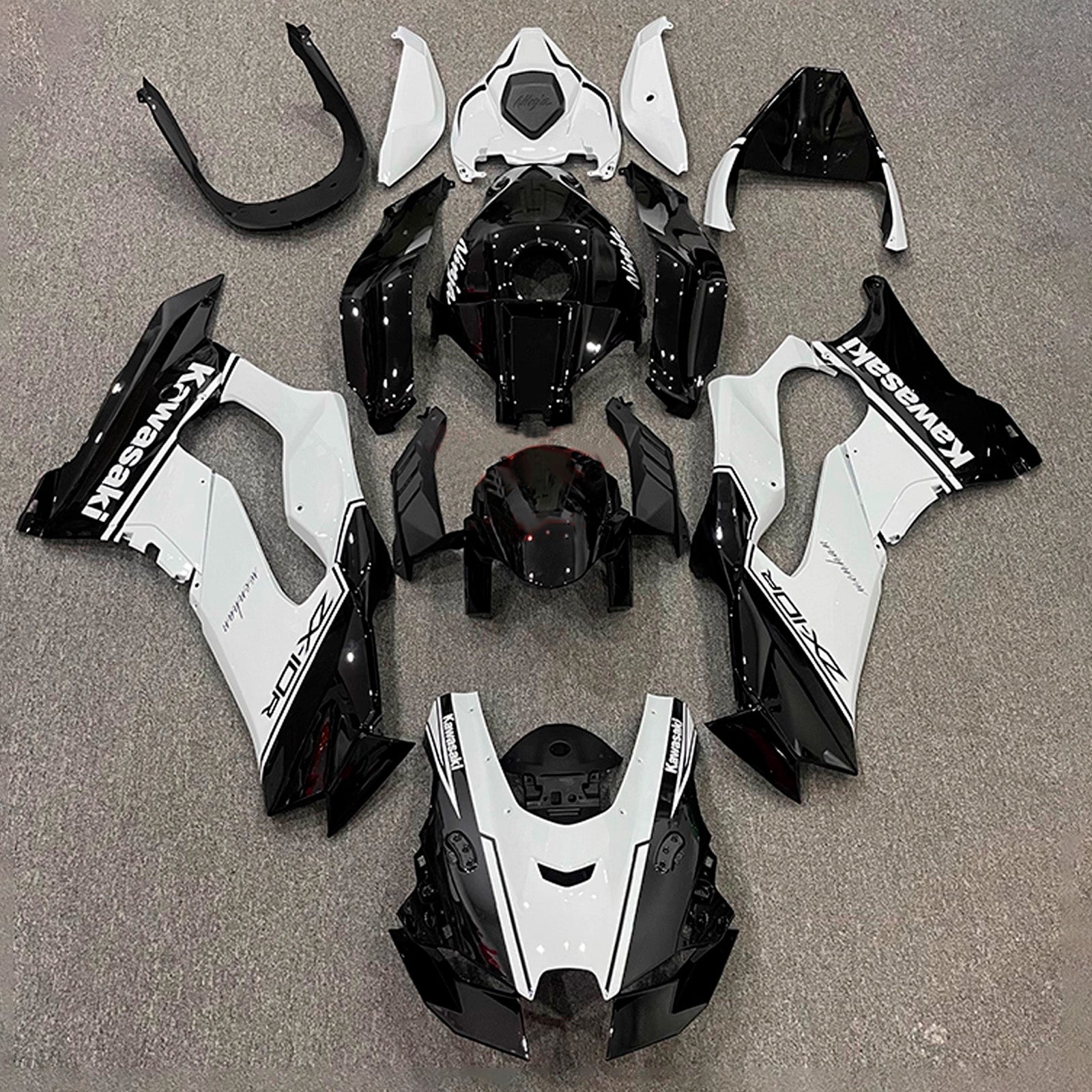 Kit carenatura iniezione Carrozzeria ABS adatto per Kawasaki ZX-10R ZX-10RR 2021-2025