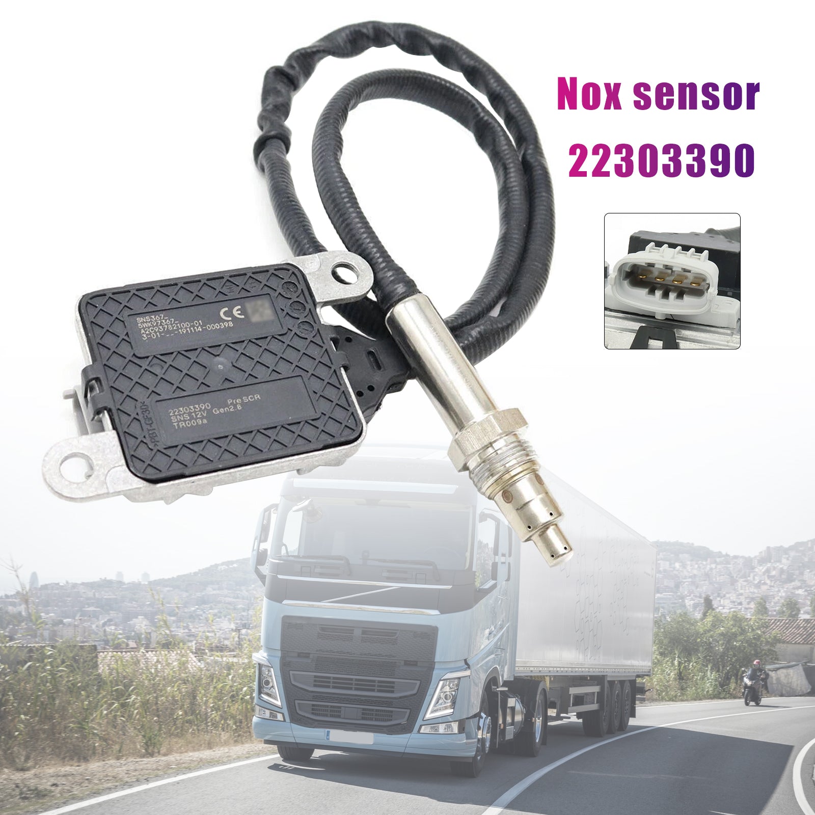 Inlet Nitrogen Oxides Nox sensor 22303390 Fit For Volvo Truck D11 D13 D16 Mack