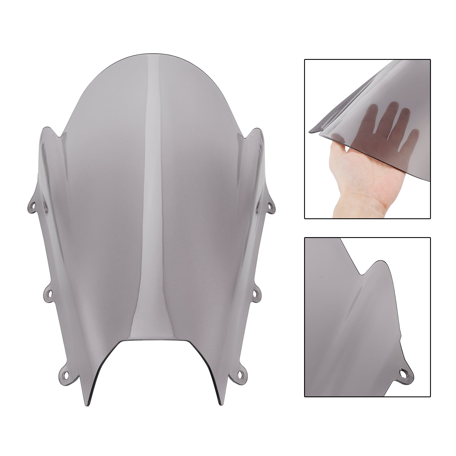 Windshield WindScreen fit for Suzuki GSX-8R GSX-8R 2024-2025 Black