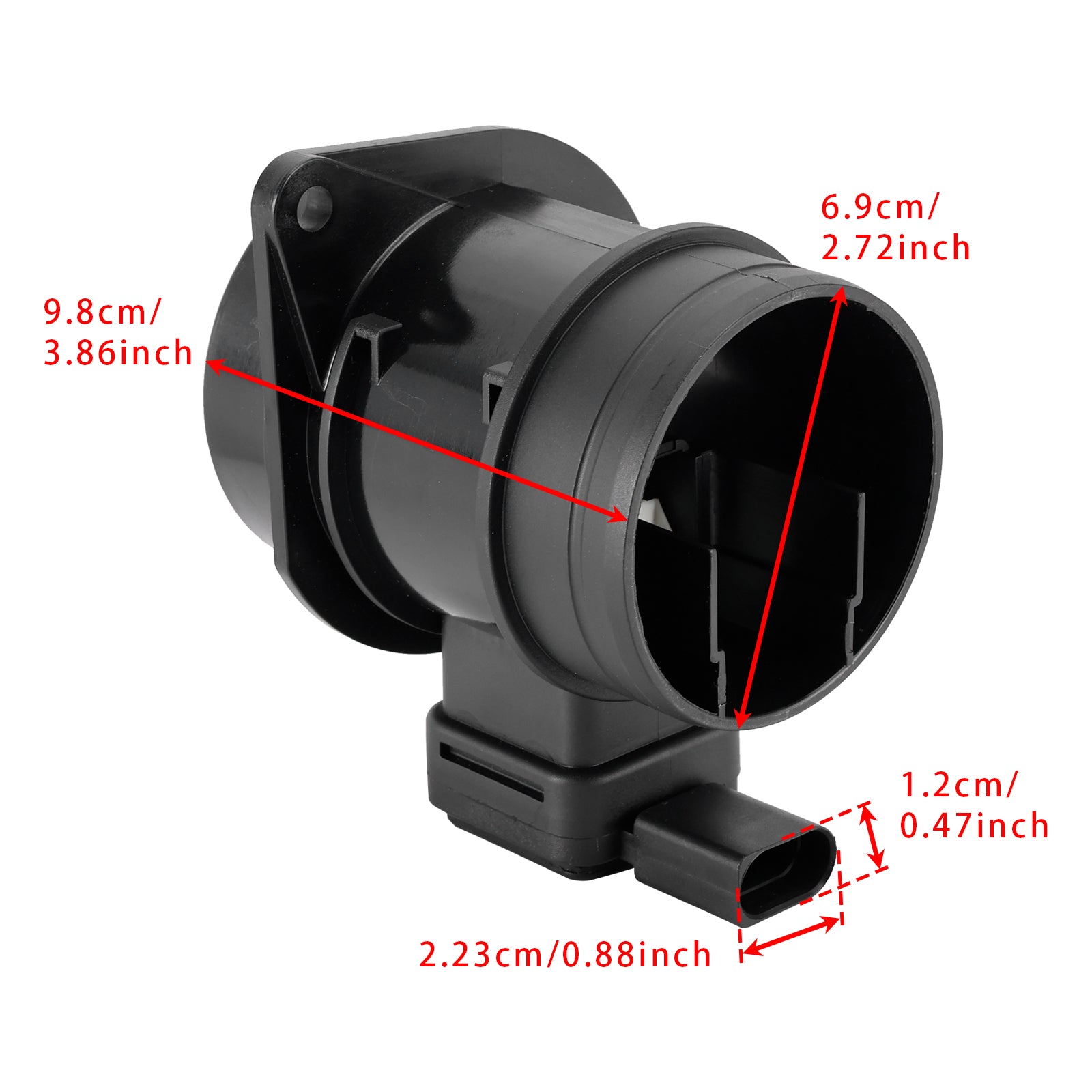 Luchtmassameter Sensor Voor VW Golf VI Audi A1 Seat Leon 1.6TDI 5WK97023