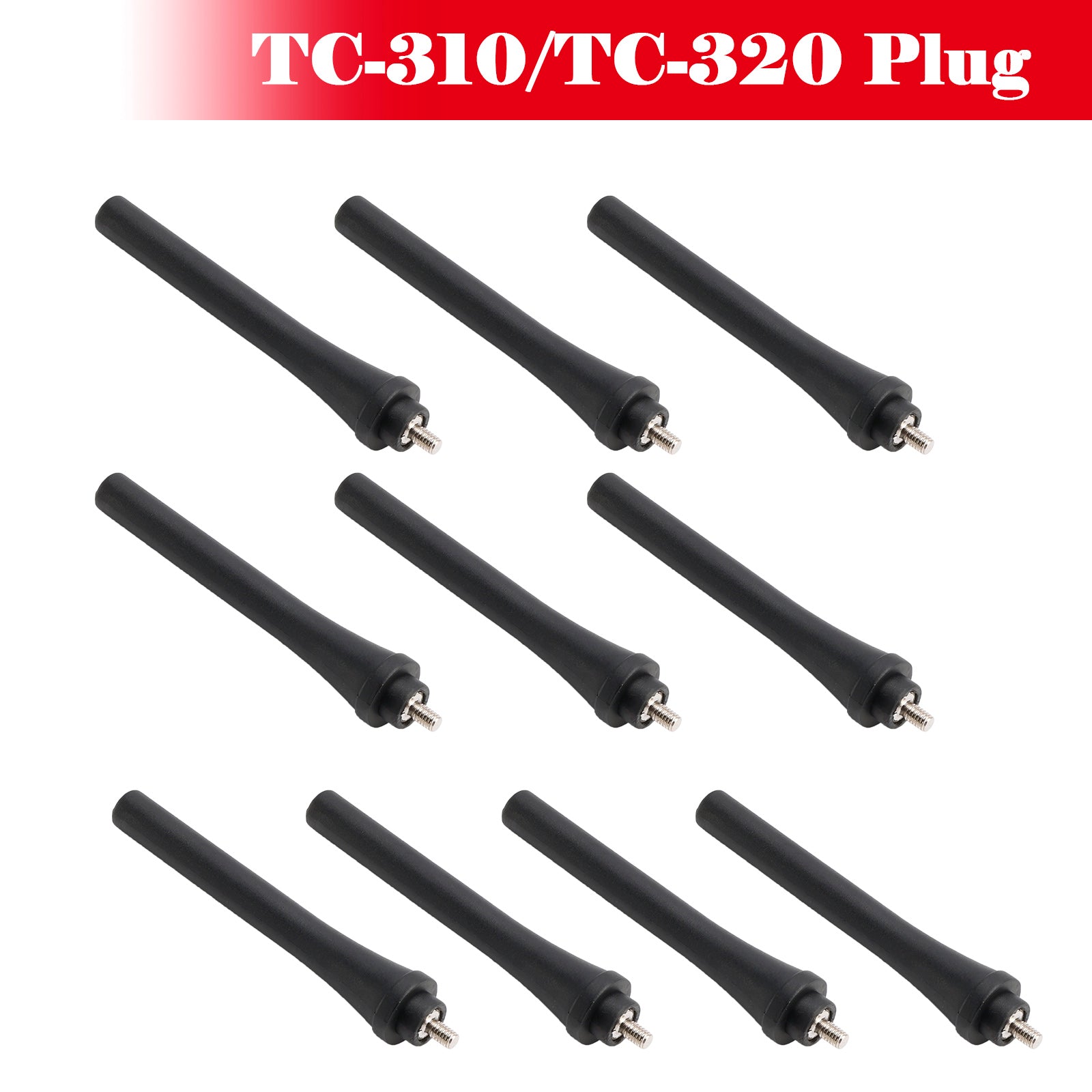 10x Radio 80mm HYT-TC310 Antenne 400-470Mhz voor Hytera TC310 TC320 Walkie Talkie