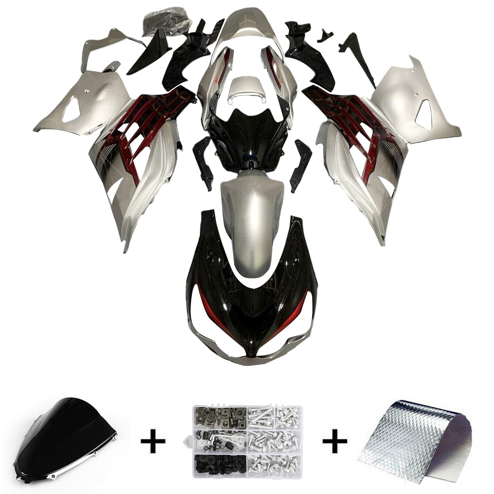 2012-2022 Kawasaki ZX14R ZZR1400 Injection Fairing Kit Bodywork