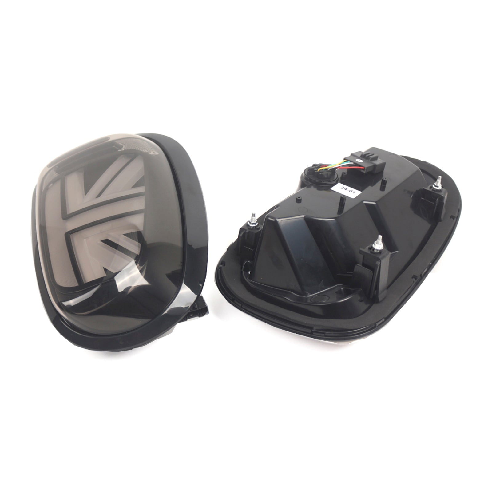 L&Zadné svetlá R LED pre BMW MINI Countryman R60 2010-2016, dymové