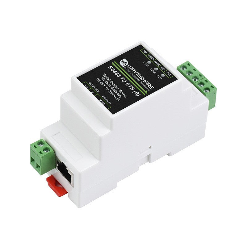 Industrial Grade RS485 to RJ45 Ethernet Module Multi-Host to Serial Port Server