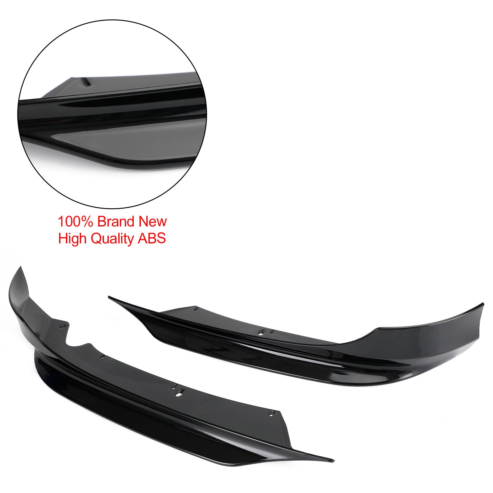 Front Bumper Lip Splitter Spoiler Fit BMW 3 Series E90 2008-2012 LCI PP