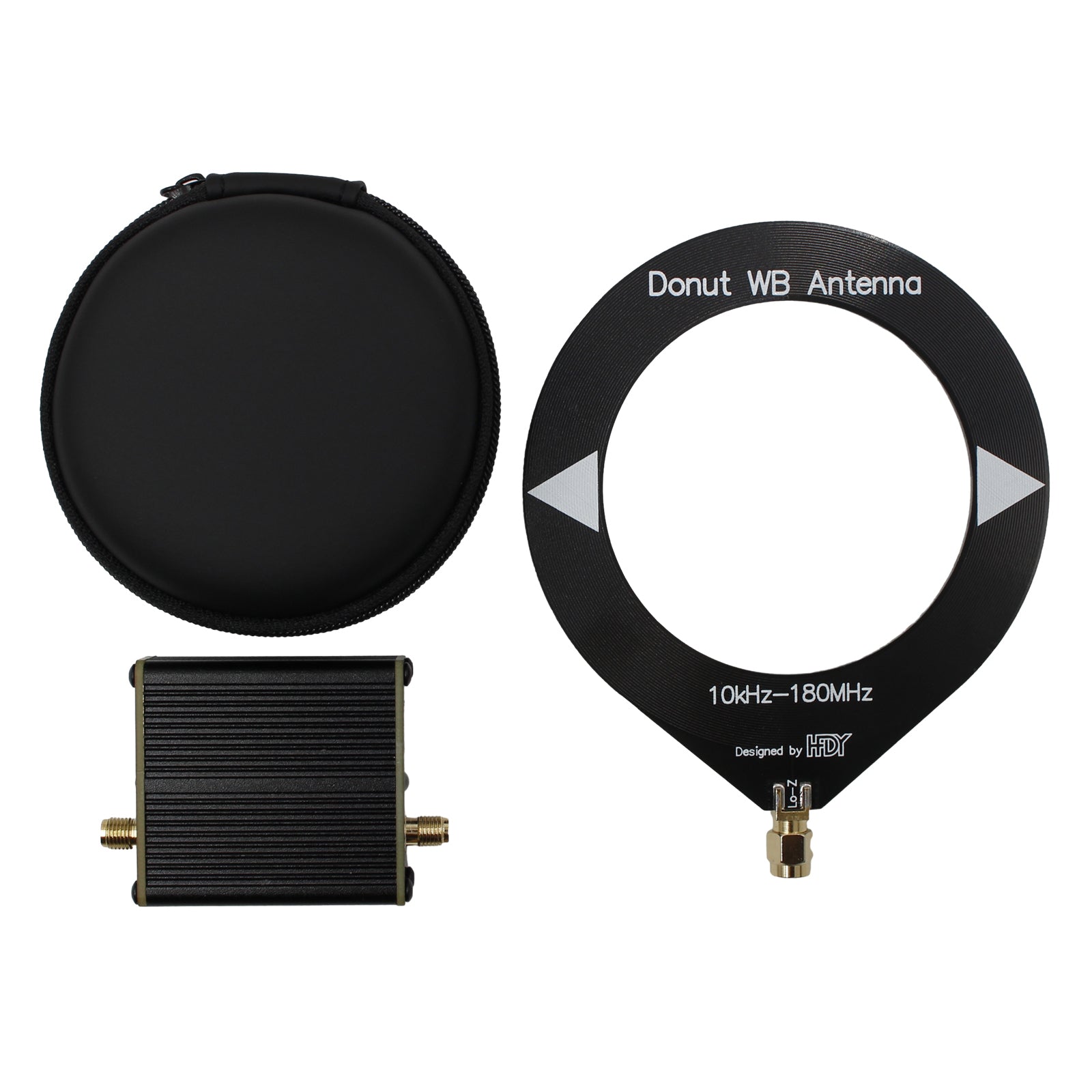 The Latest Upgraded 10Khz-180Mhz Donut Broadband Antenna Low Impedance Converter