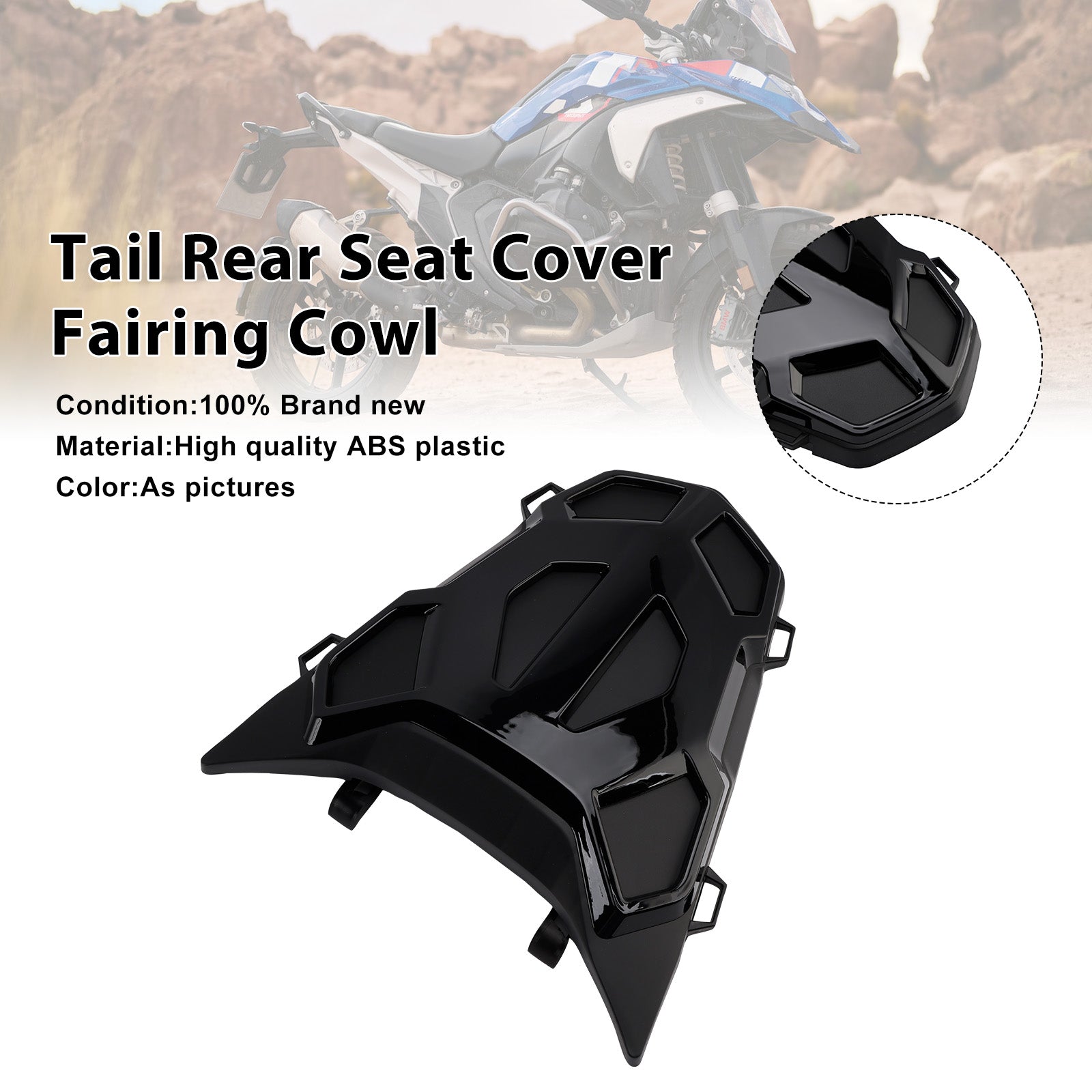 Tail Rear Seat Cover Fairing Cowl For BMW R1300GS 2024-2026