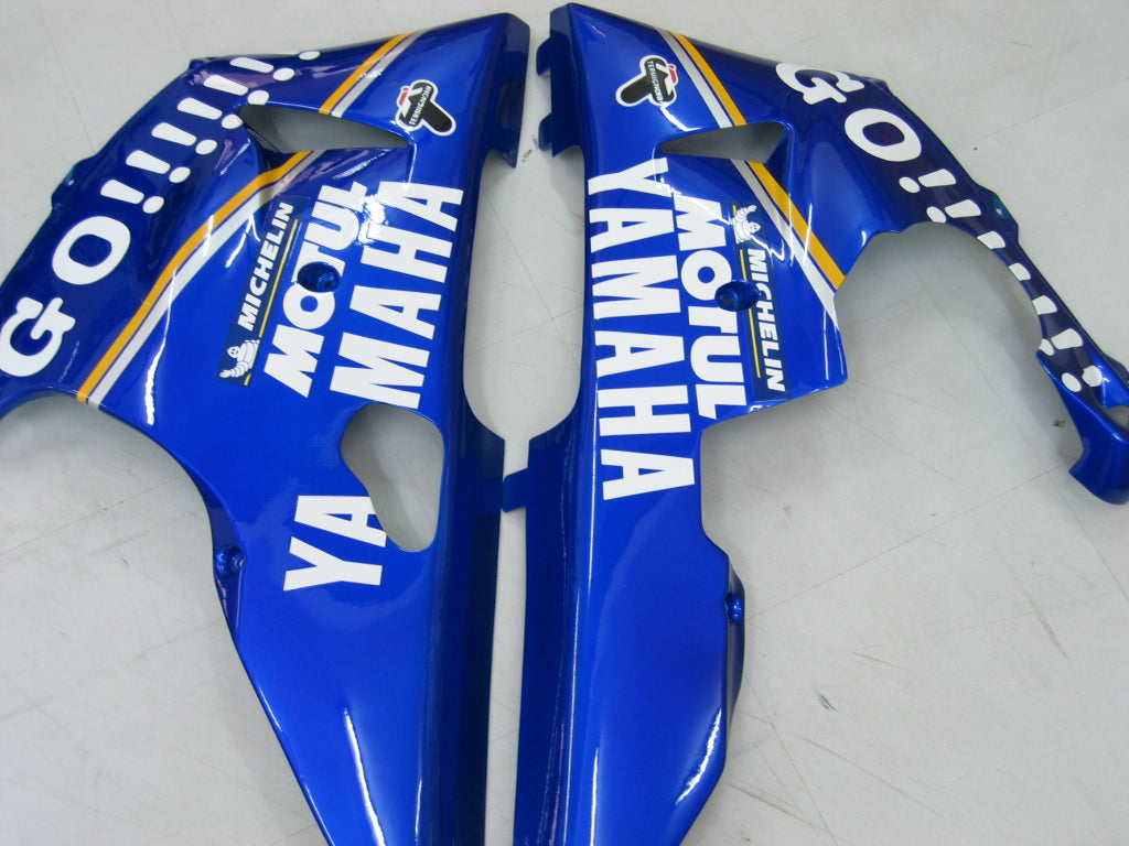 2000-2001 Yamaha YZF-R1 Bleu Blanc No.46 R1 Racing Carénages Générique