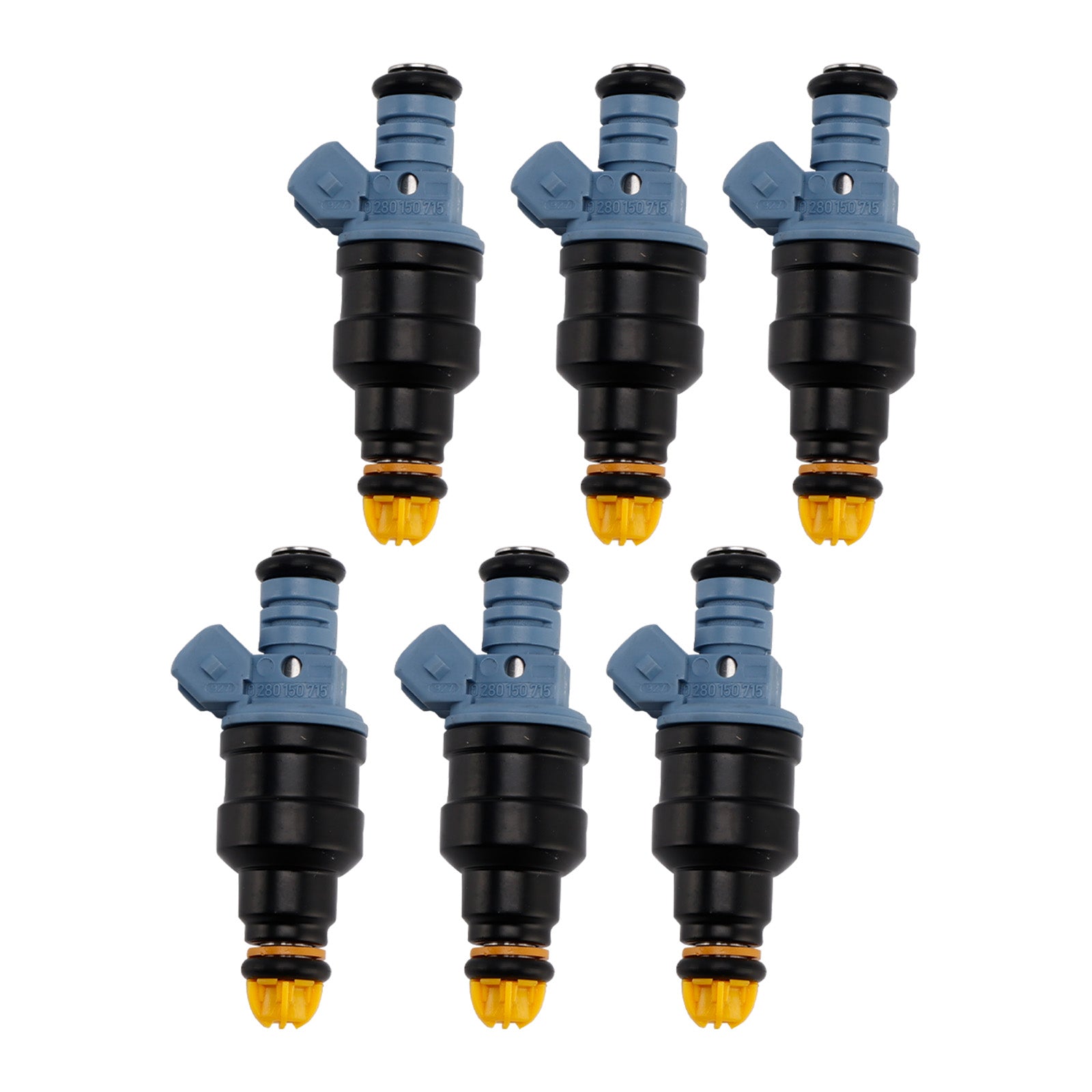 6Pcs Fuel Injector For BMW 3 Series E30 E36 2.5L 1.8L 87-97 Ford 0280150715