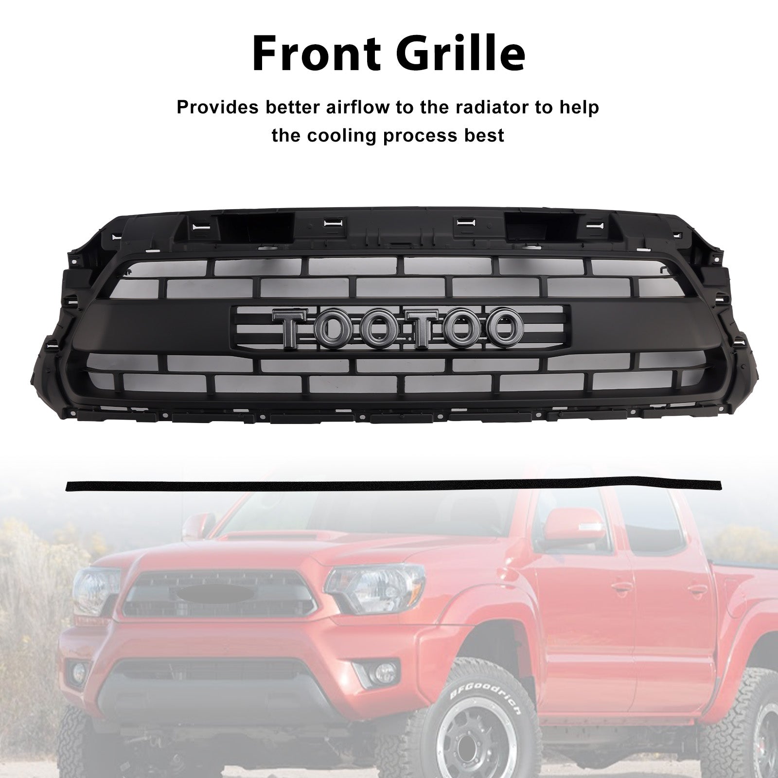 2012-2015 Toyota Tacoma Front Honeycomb Grill Grille PTR54-35150 TRD PRO PTR54-35150