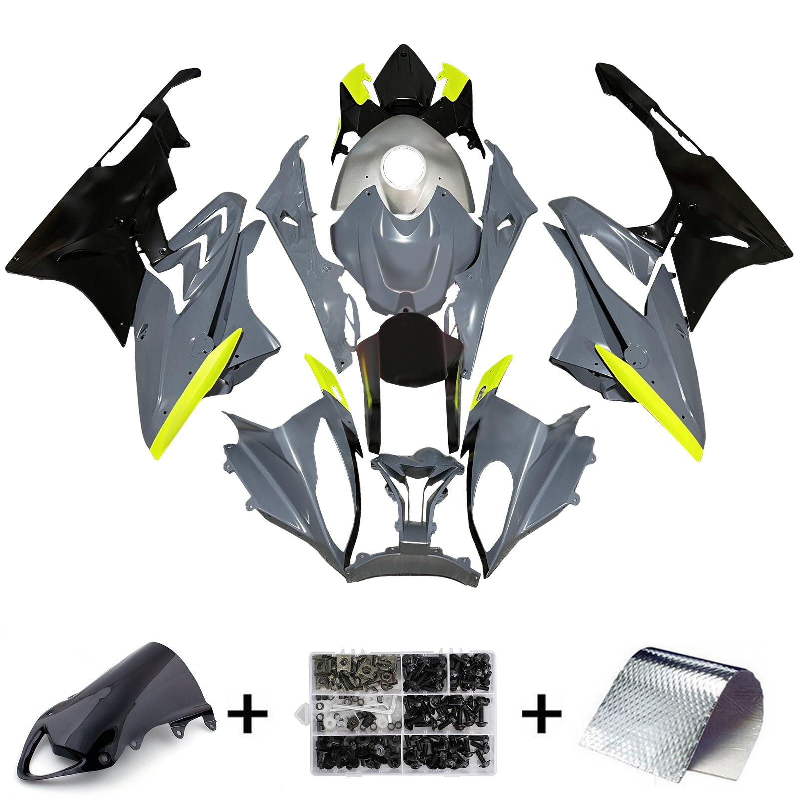 2009-2014 BMW S1000RR vstrekovacia kapotaová súprava Kodework plast ABS