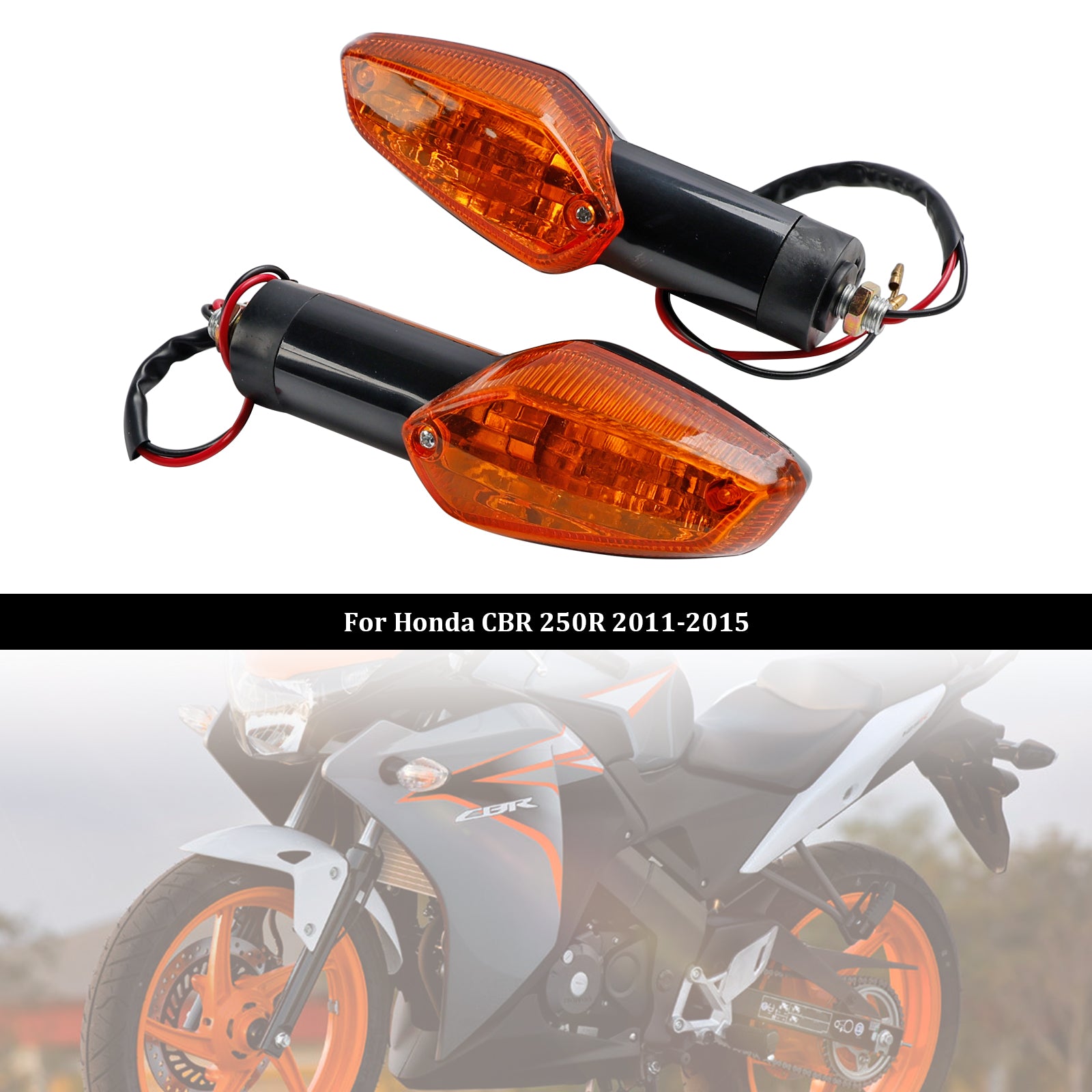 Turn Signal Lights Indicator Lamp For Honda CBR 250R 300R CBF 125 150 CB300