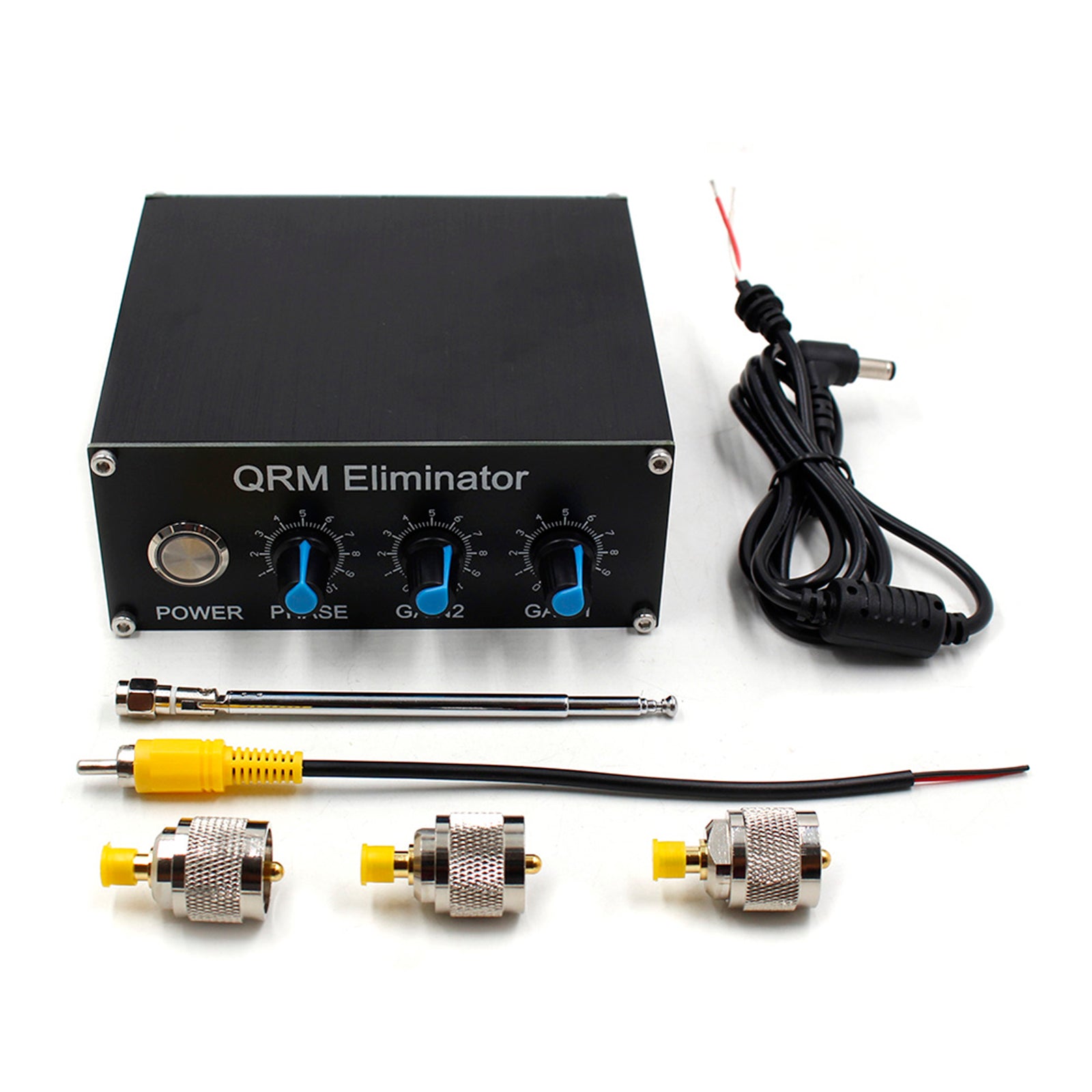 QRM Eliminator X-Phase HF-banden tweede generatie metalen behuizing (1-30 MHz)