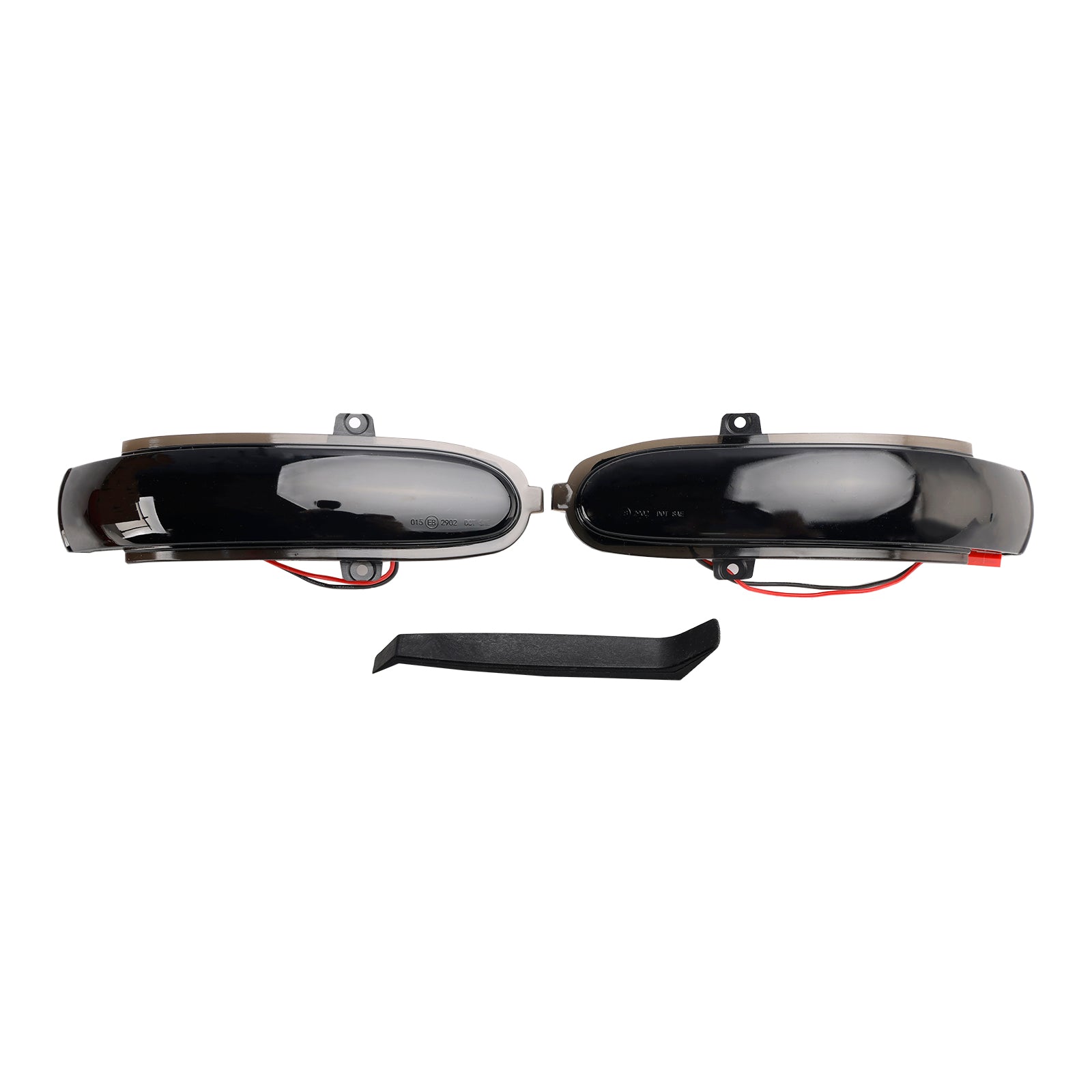 Clignotant séquentiel à LED fumé intégré au rétroviseur pour Mercedes-Benz Classe C W203