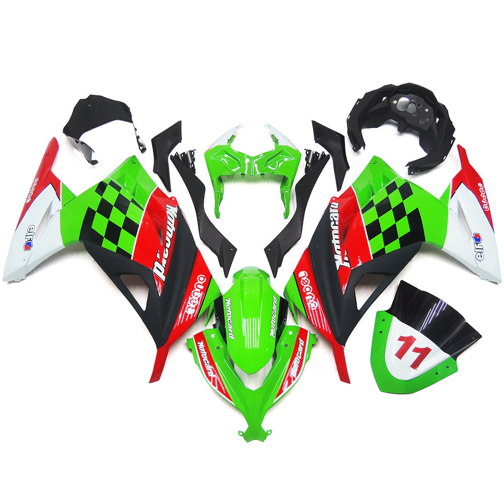 Kit de carénage d'injection Kawasaki EX300/Ninja 300 2013-2024, carrosserie en plastique ABS