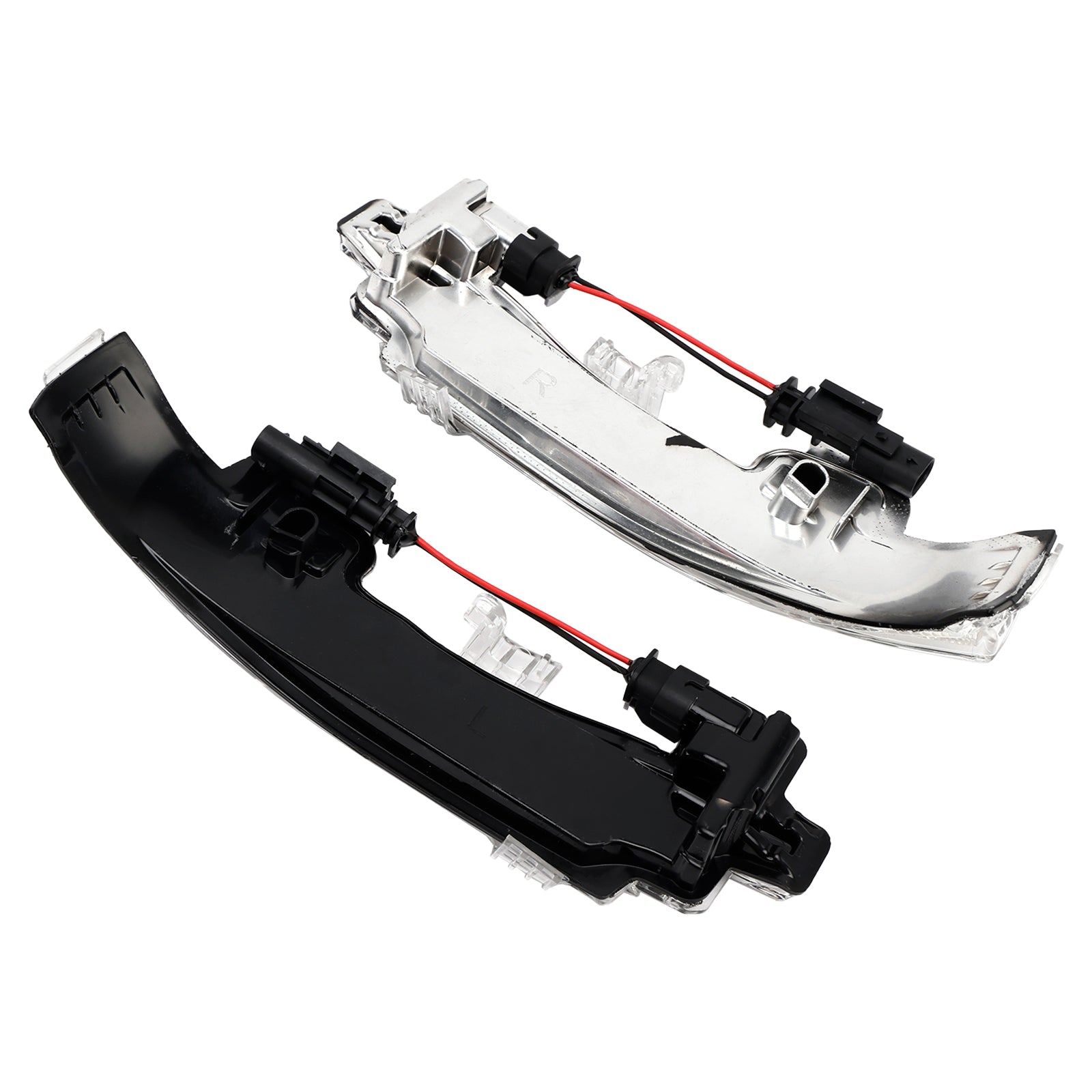 2Pcs Wing Mirror LED Signal Indicator Light For Volvo V40 S60 S80 V60 V70