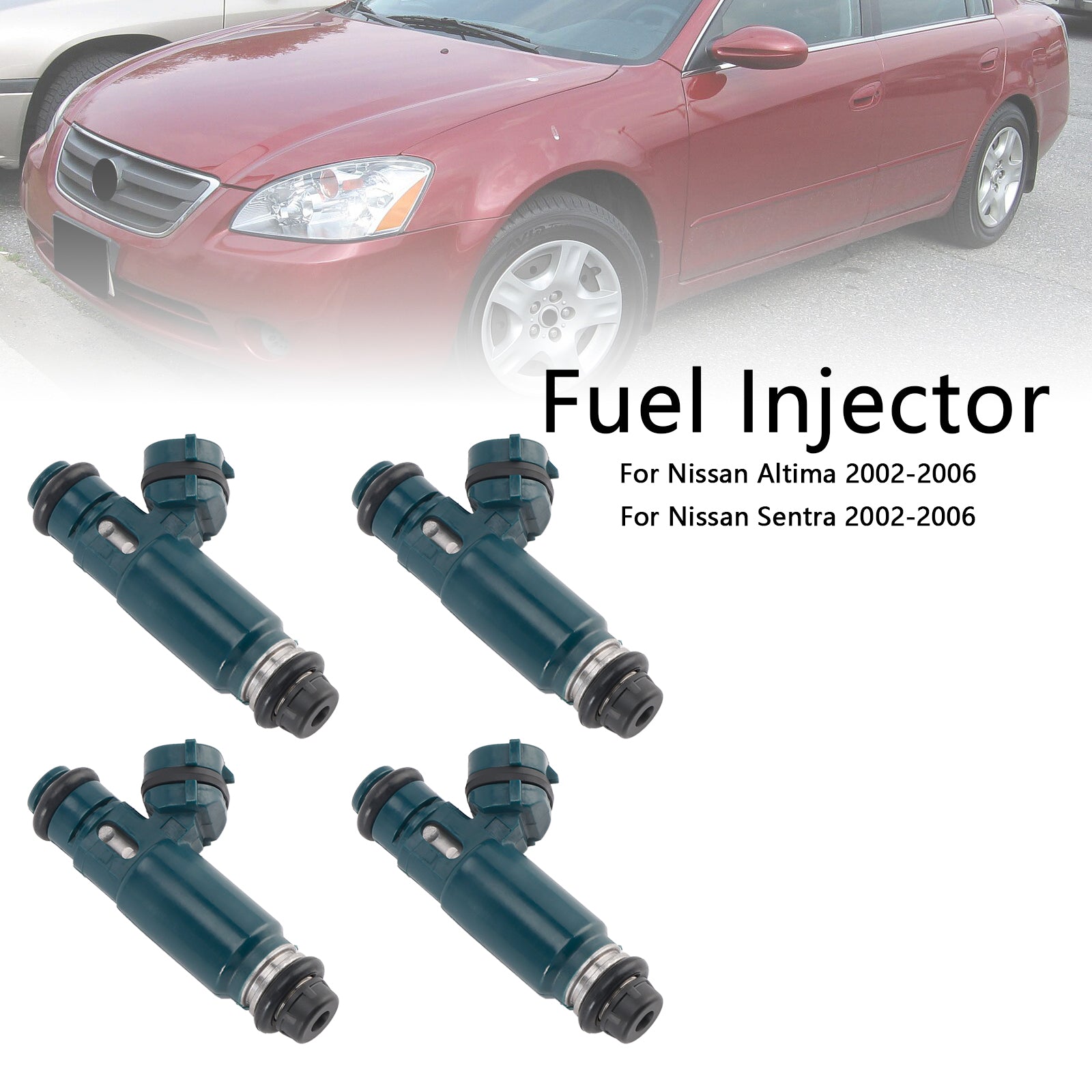 2002-2006 Nissan Altima Sentra 2.5L 4PCS Fuel Injector 195500-4390