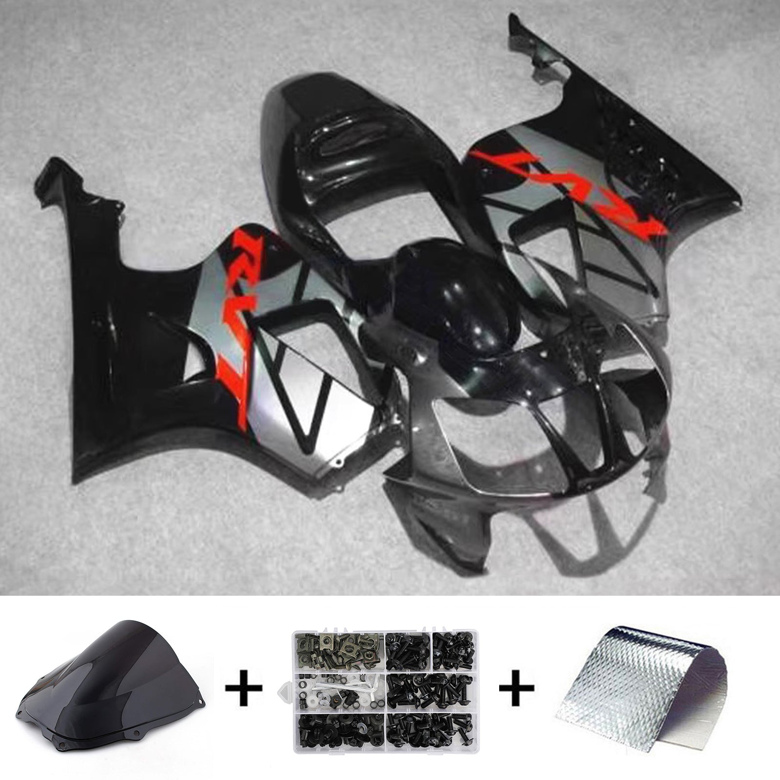Injection Fairing Kit Bodywork Plastic ABS For Honda VTR1000 RC51 2000-2006