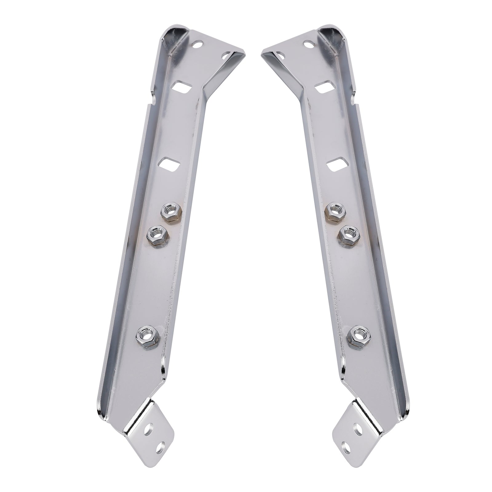 Pair Saddlebag Rail Support Holder 90718-79C For Touring Road Glide Flt 85-08