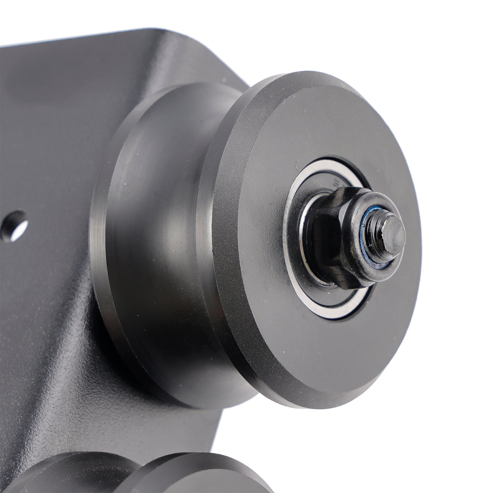 Rolling Library Sliding Ladder Hardware Kit com freio de 3,3 pés de tubo redondo