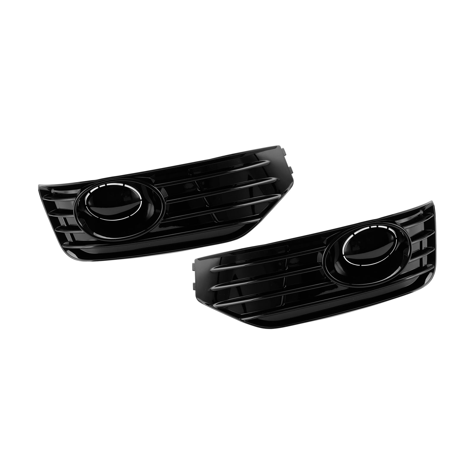 2010-2015 VW T5 T5.1 Gloss Fog Lamp Light Cover Insert S-line Grill Noir