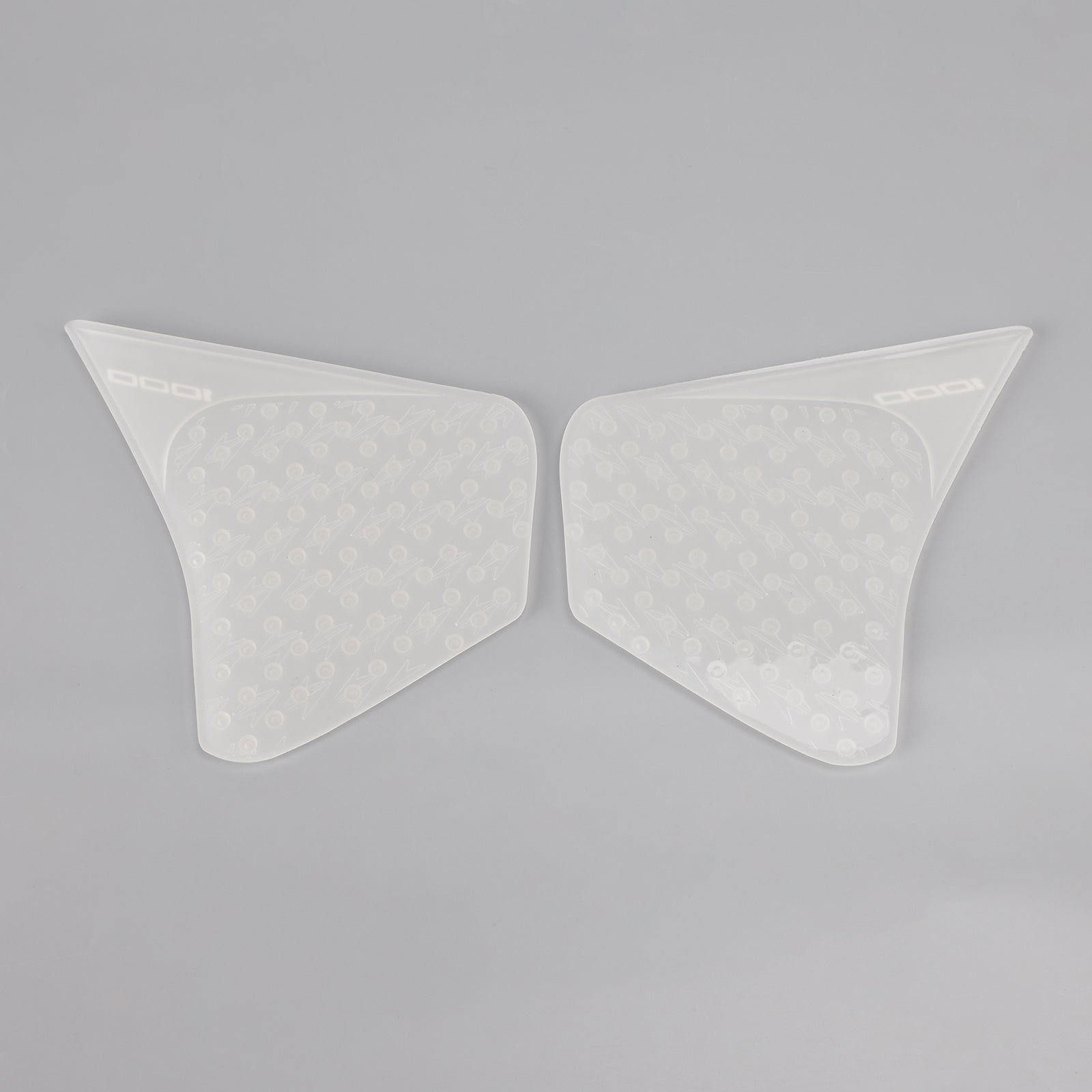 Transparentné bočné podložky Track Grip Knee vankúšiky pre Kawasaki Z1000 2015-2021
