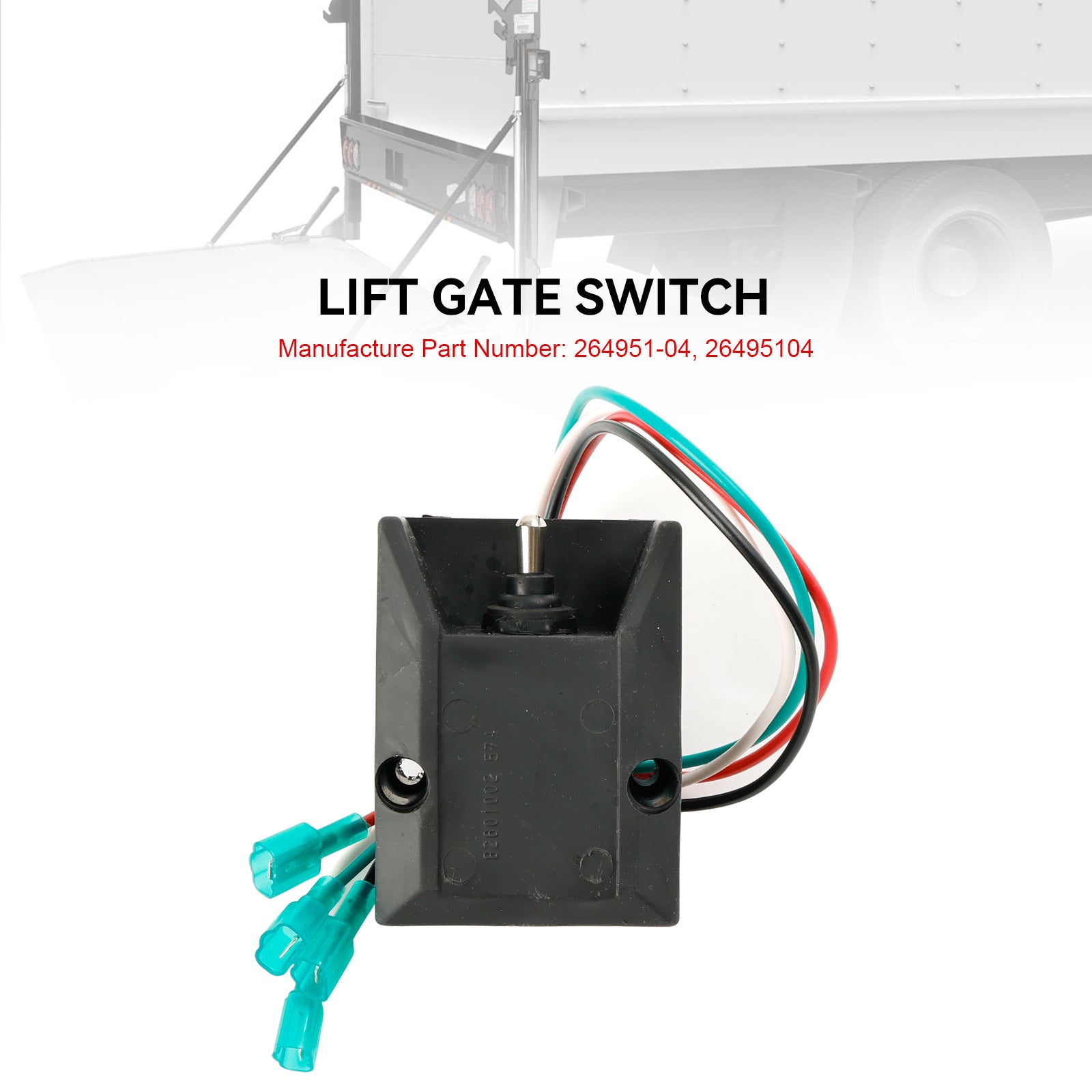 Liftpoort Schakelkast Vrachtwagenaanhangwagen Autolaadklep 264951-04 Fit GPT TE 25