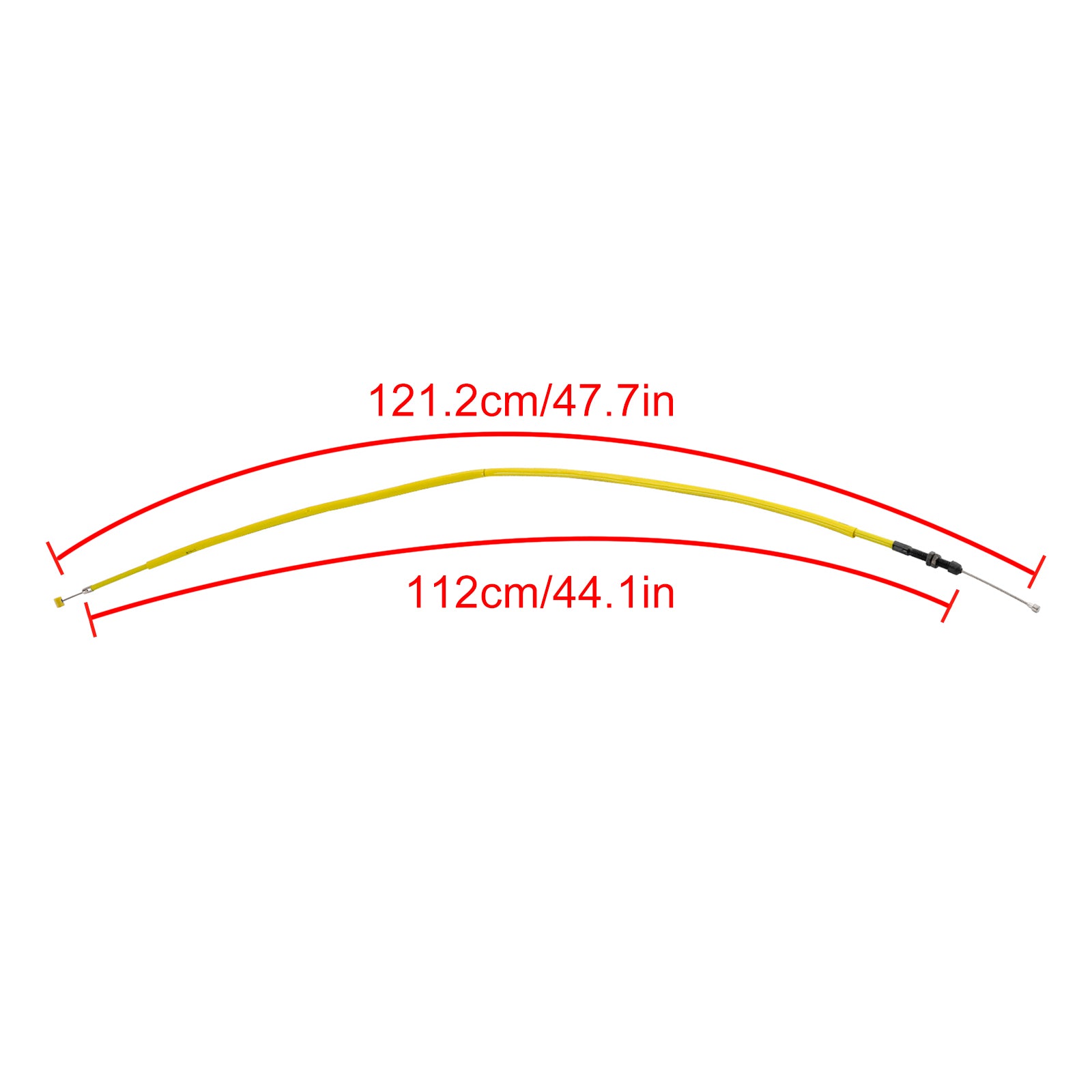 2017-2024 YAMAHA R6 Motorcykelkoppling Kabelbyte gul