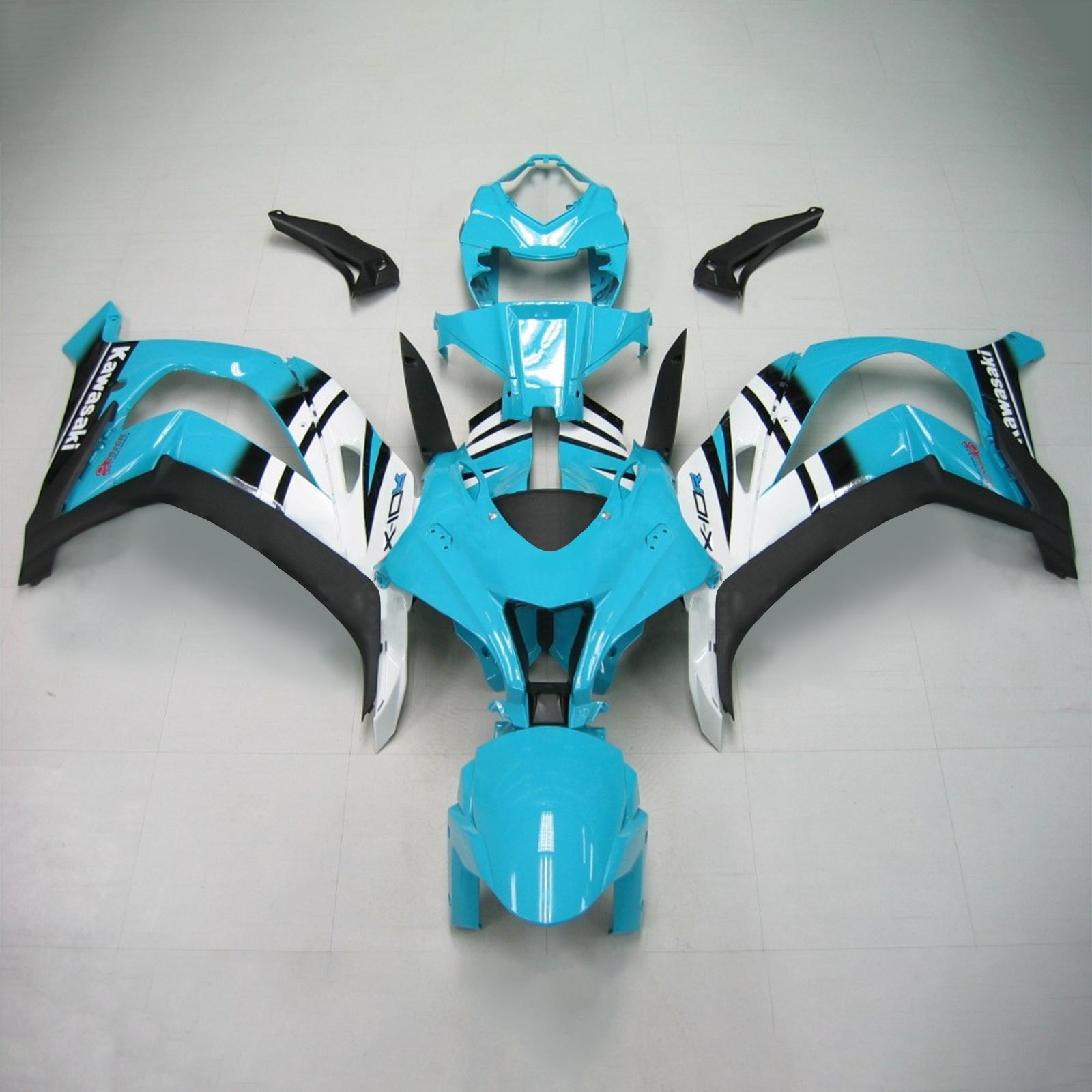 2021-2024 KAWASAKI ZX-10R ZX10R AMOTOPART INJEKTION FAIRING KODYWORK ABS #101