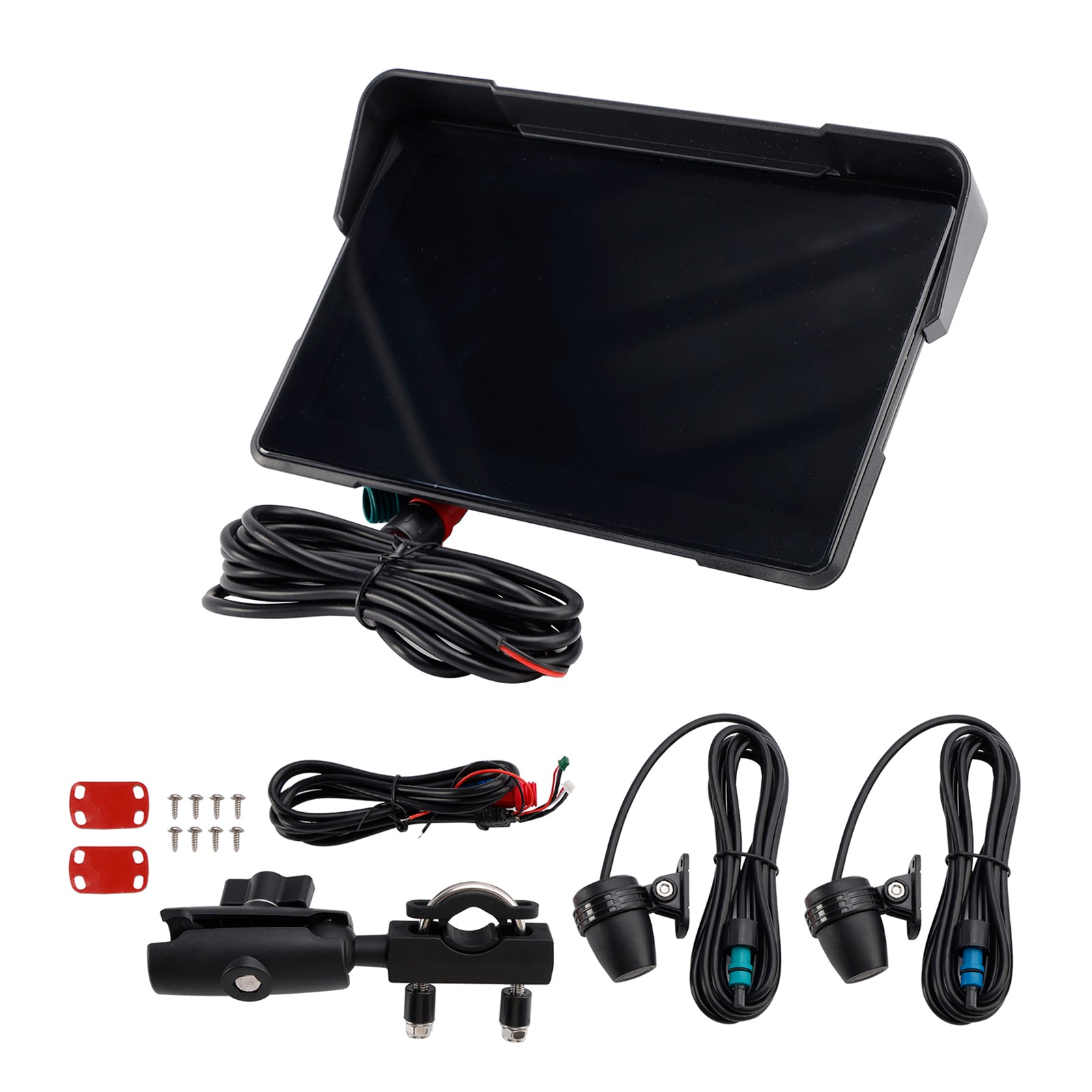 Motorcyklar bilspel 7 tum Universal 1080p -rekord för Scooter Motorcykel