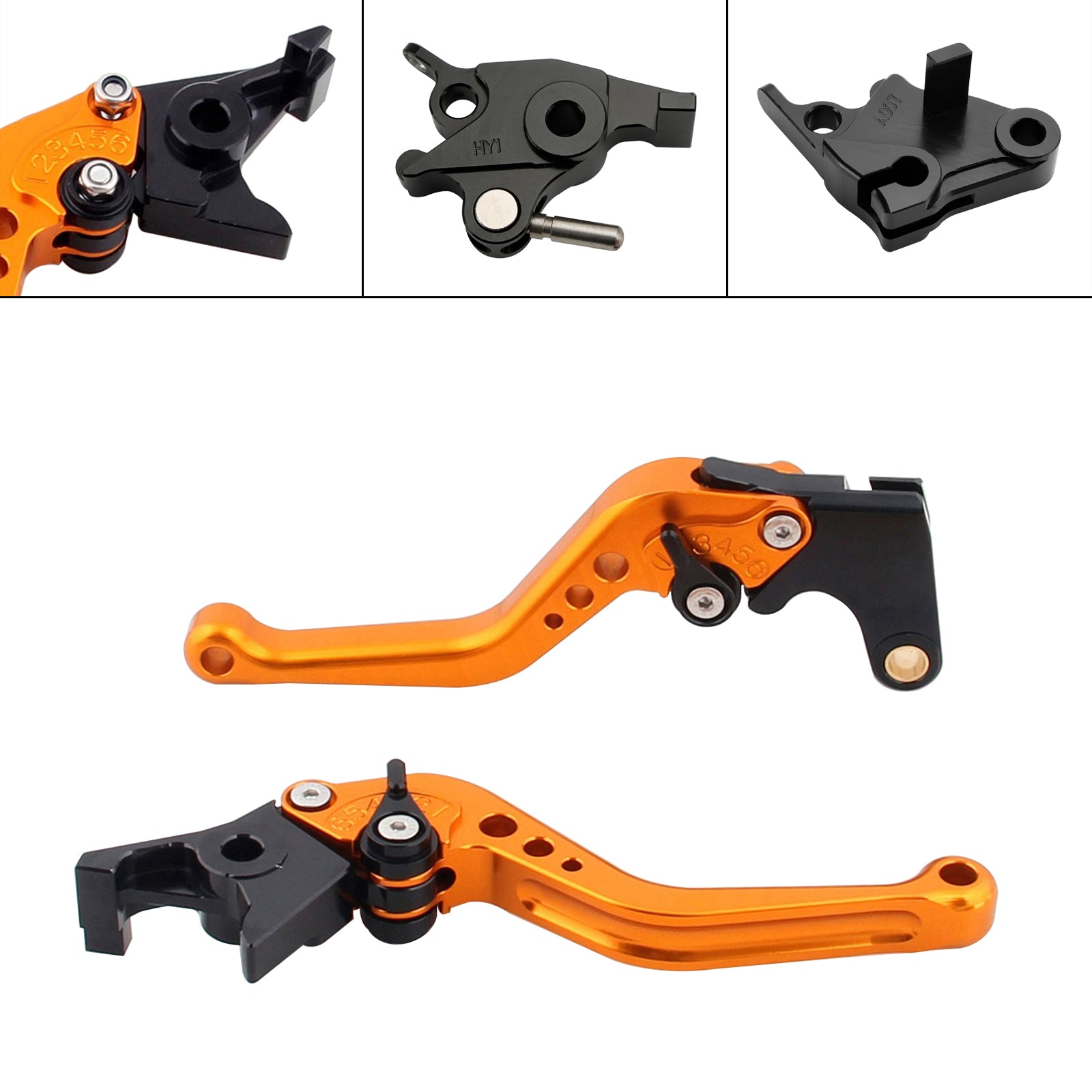 Ny kort kopplingsbromsspak Fit för CFMOTO 400NK 650NK 650MT 650GT 2020-21