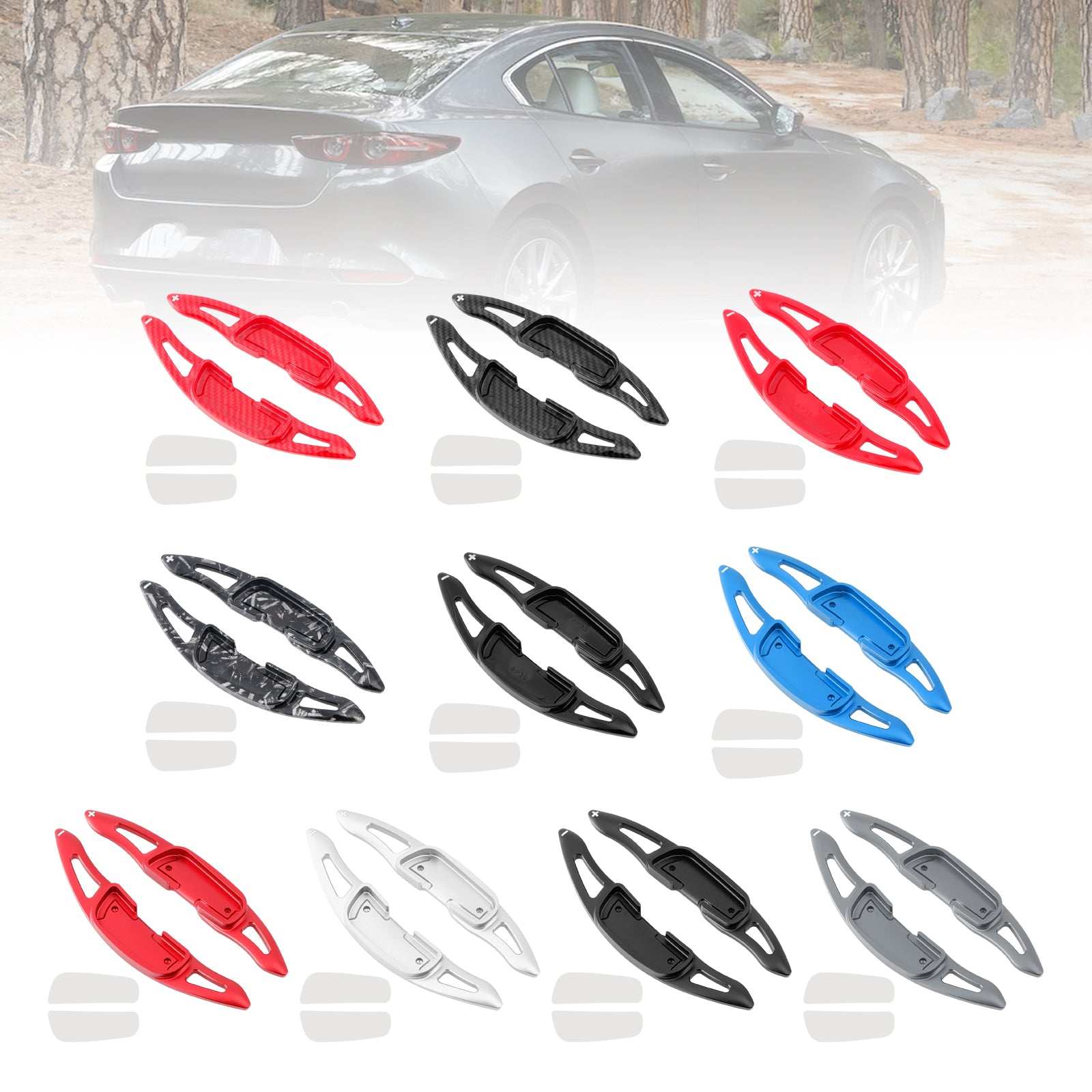 Stuurwielpaddle-shifterverlenging voor Mazda 3 6 CX-5