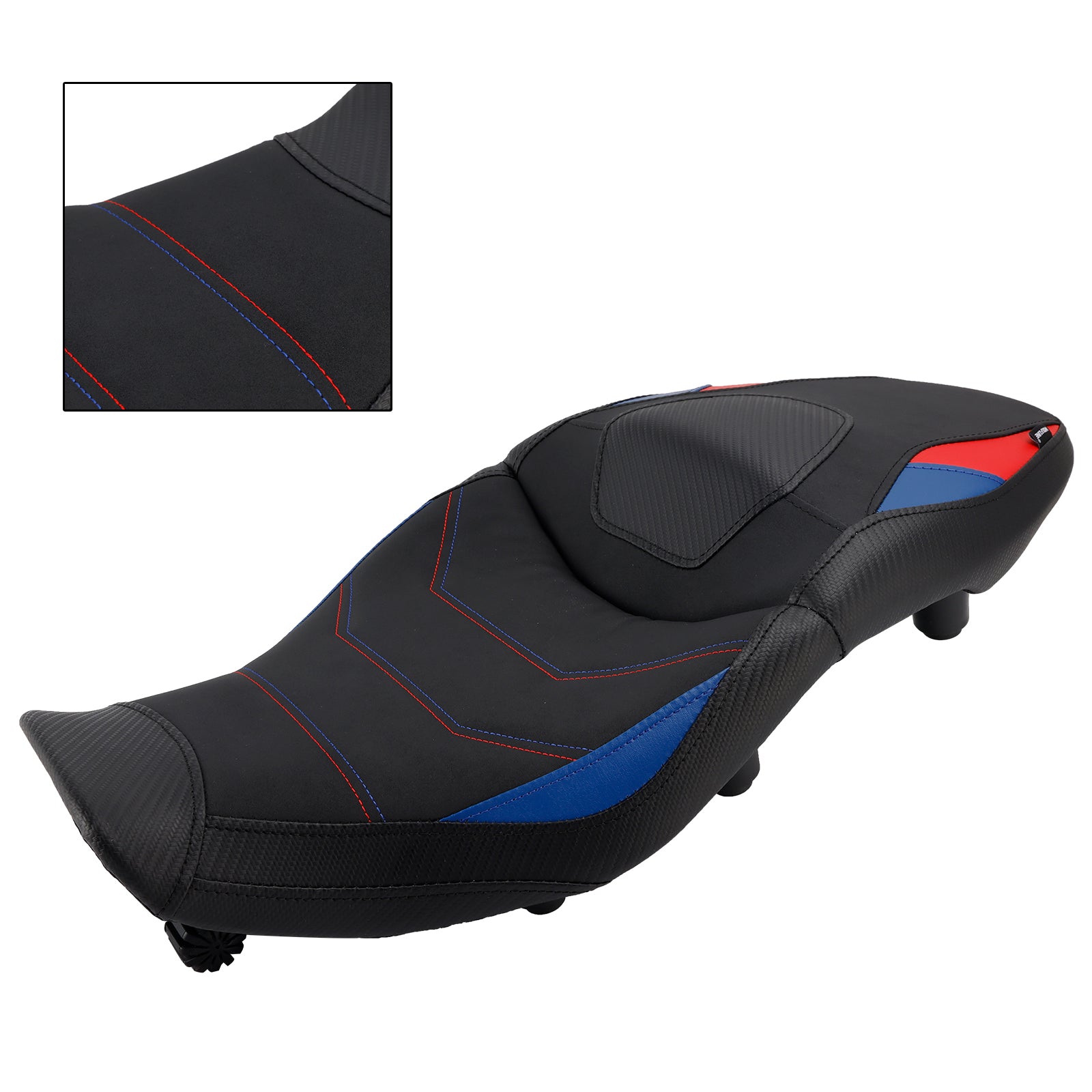 2024-2025 M1000XR Front Rear Driver Passenger Seat -20mm Black
