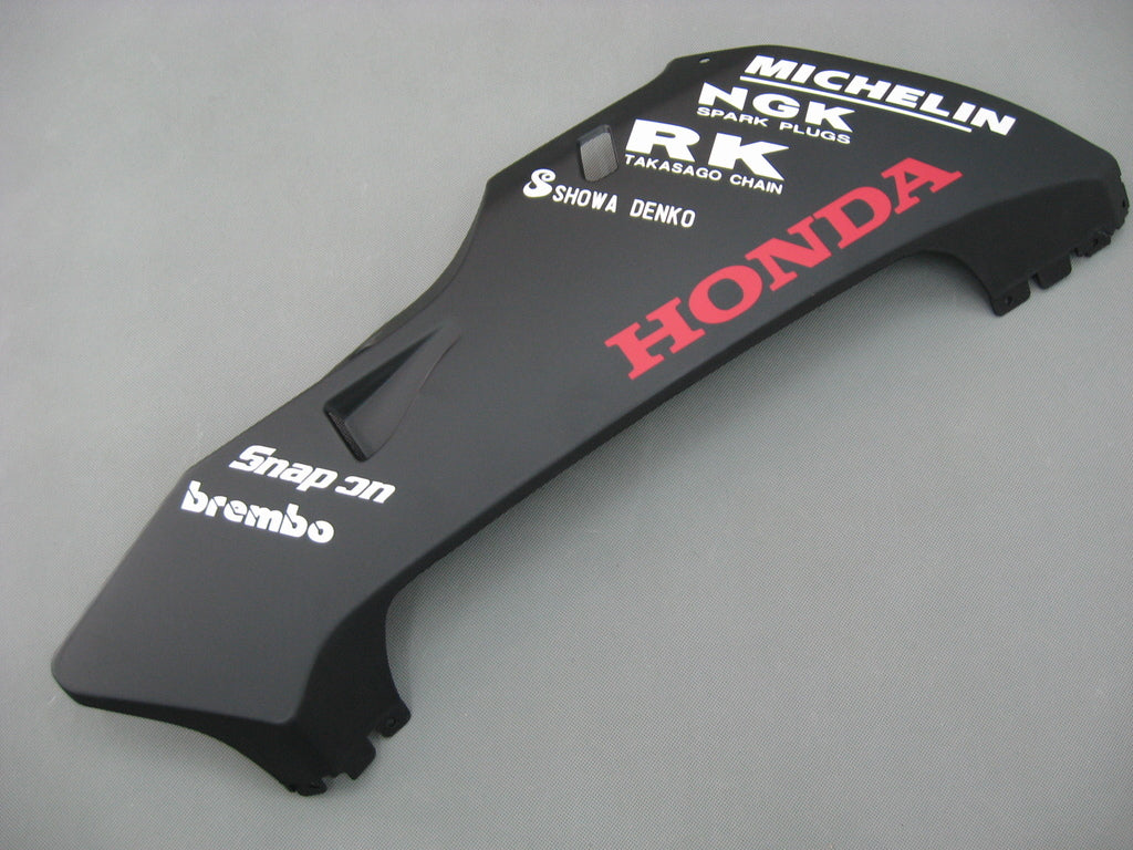 2005-2006 Honda CBR 600 RR Noir Mat Valentino Rossi Racing Carénages Générique