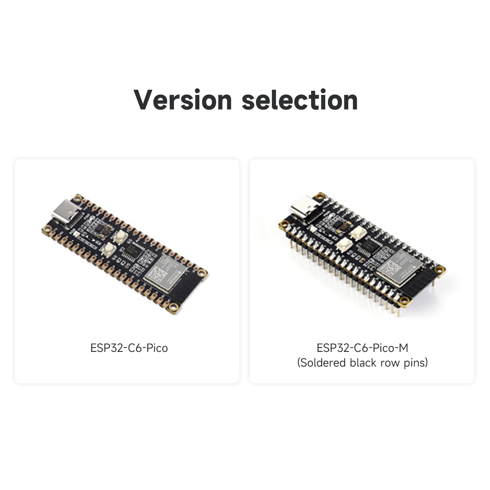 ESP32-C6 Microcontroller-ontwikkelbord 160 MHz Single Core-processor Pi Pico