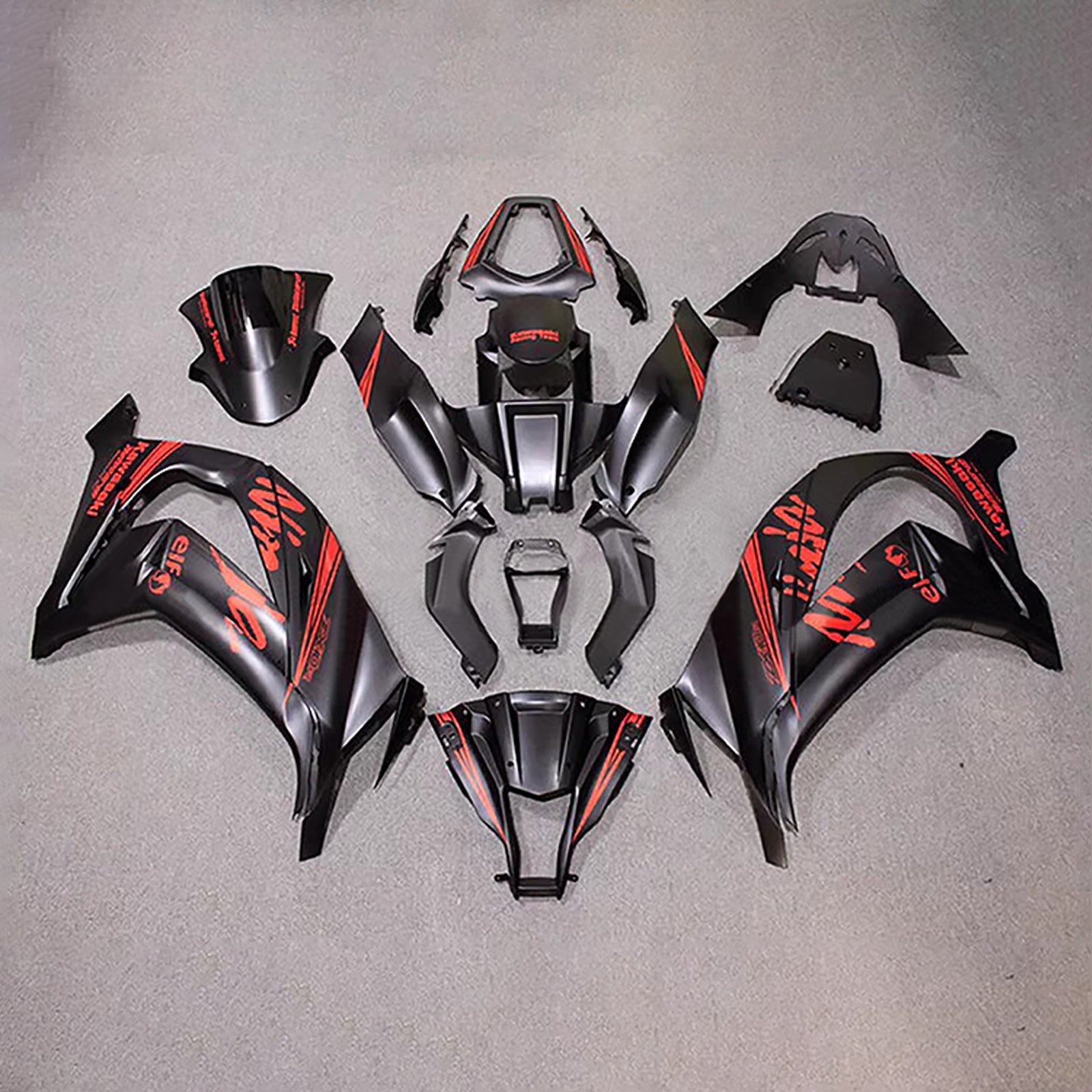Kit carena iniezione carrozzeria in plastica ABS adatta per Kawasaki ZX10R 2011-2015