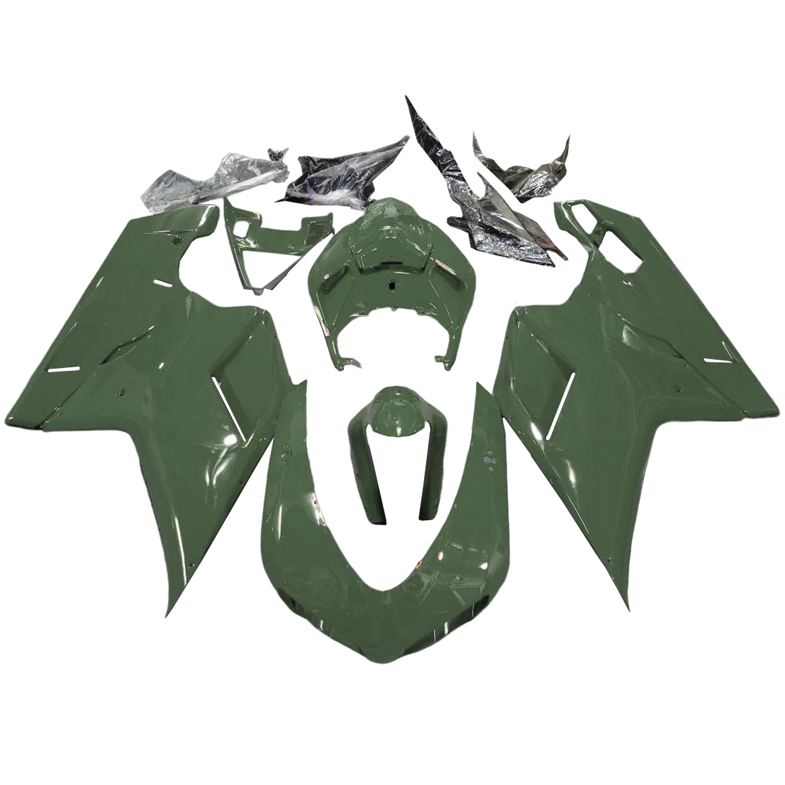 2007-2011 Ducati 1098 1198 848 Fairing Kit Bodywork ABS