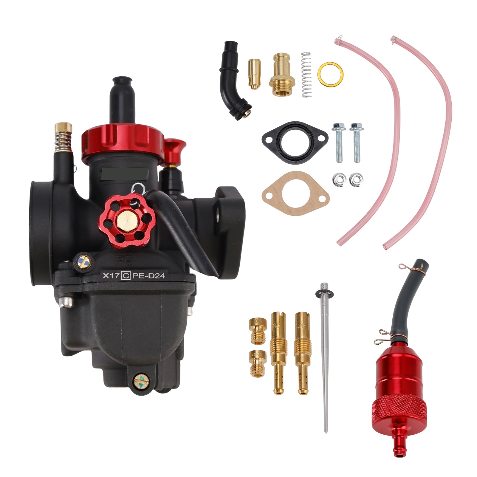 Carburateur ATV Carb 24mm pour moto 140cc-150cc dirt bike Go karts