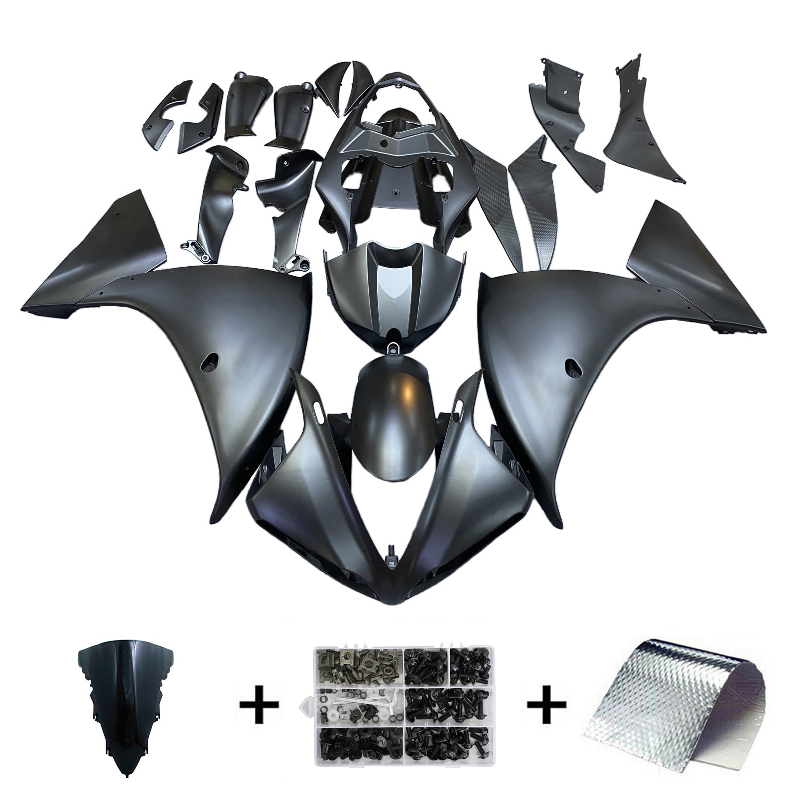 Injection Fairing Kit Bodywork Plastic ABS fit For Yamaha YZF 1000 R1 2009-2011