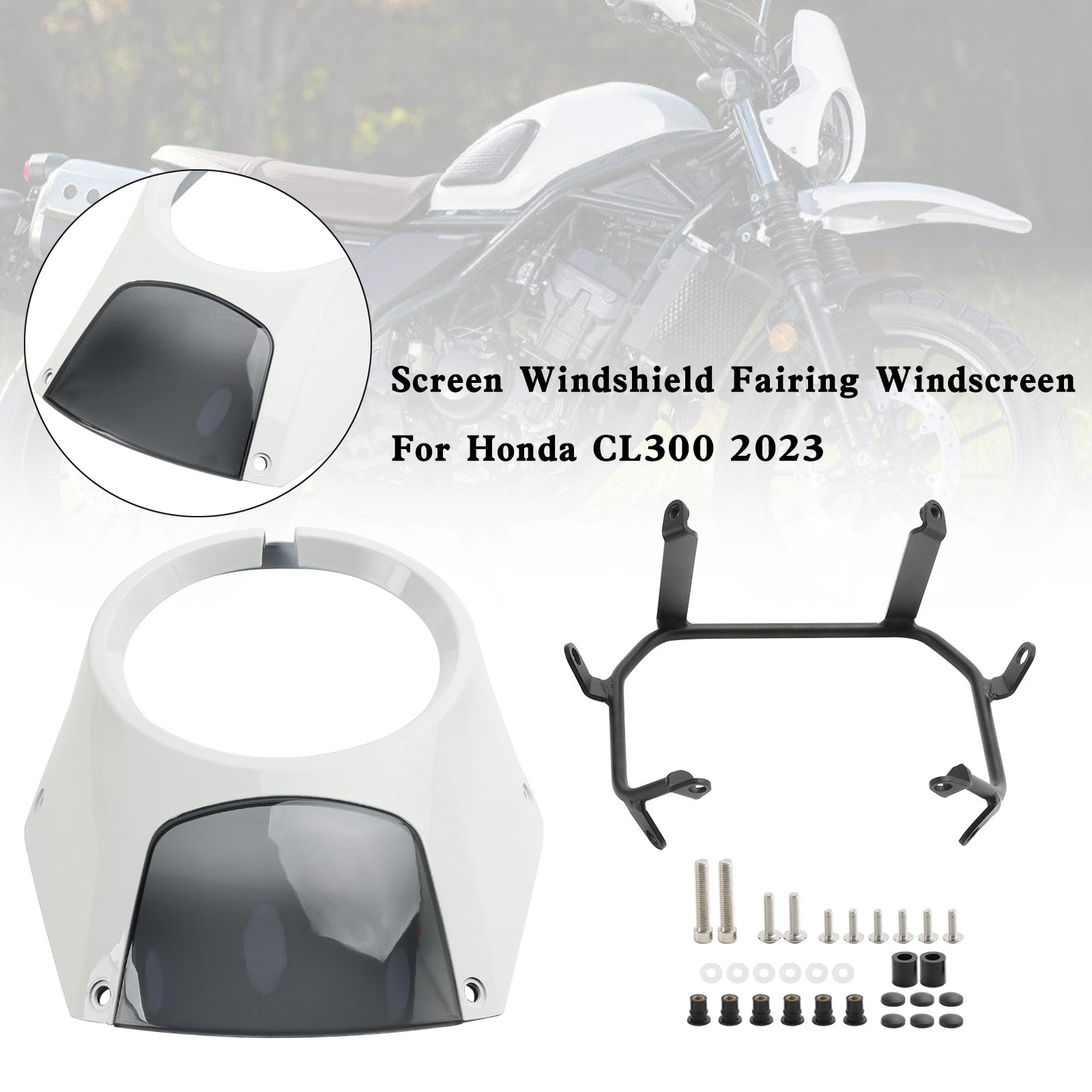 2023 Honda CL300 Headlight Windshield Fairing Windscreen