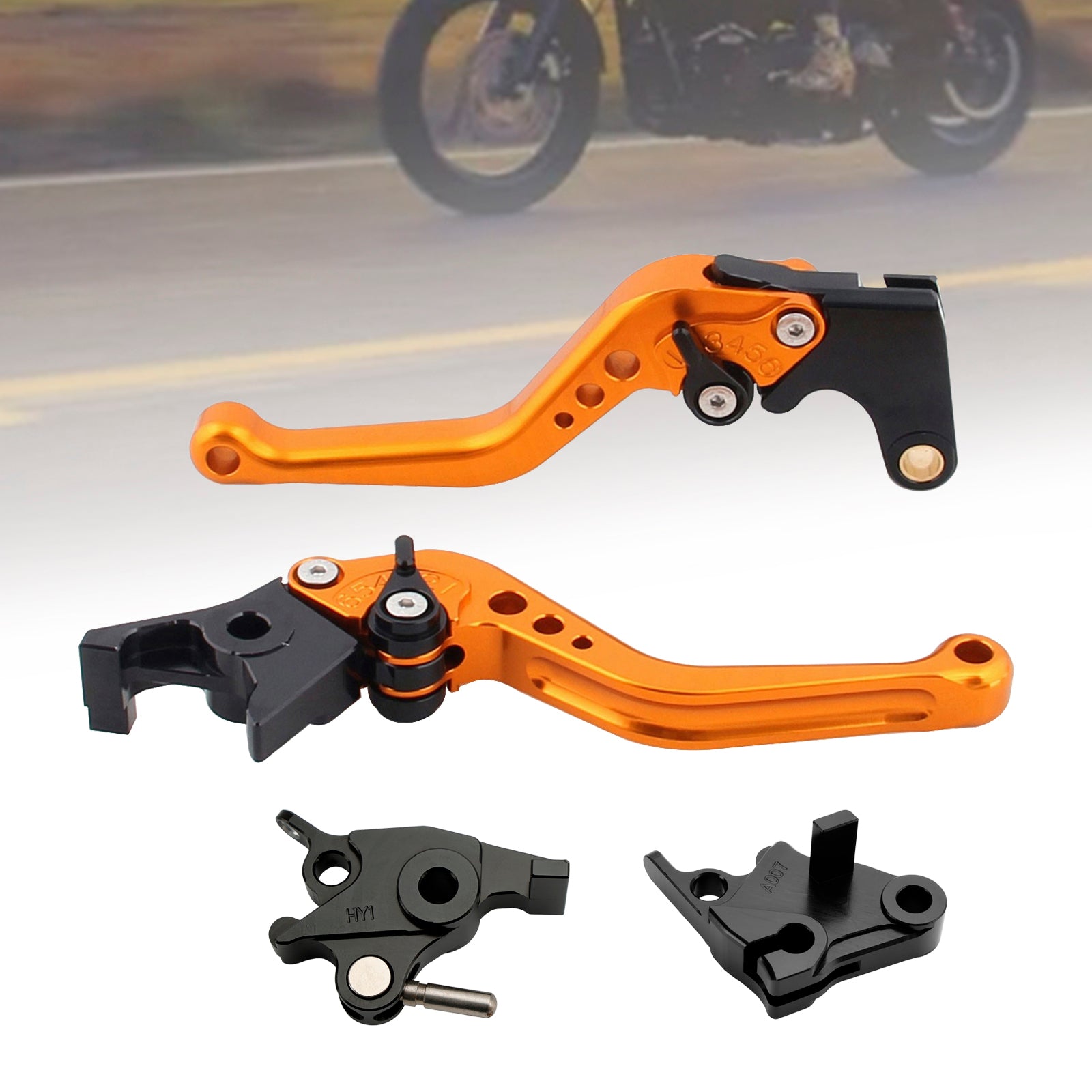 Ny kort kopplingsbromsspak Fit för CFMOTO 400NK 650NK 650MT 650GT 2020-21