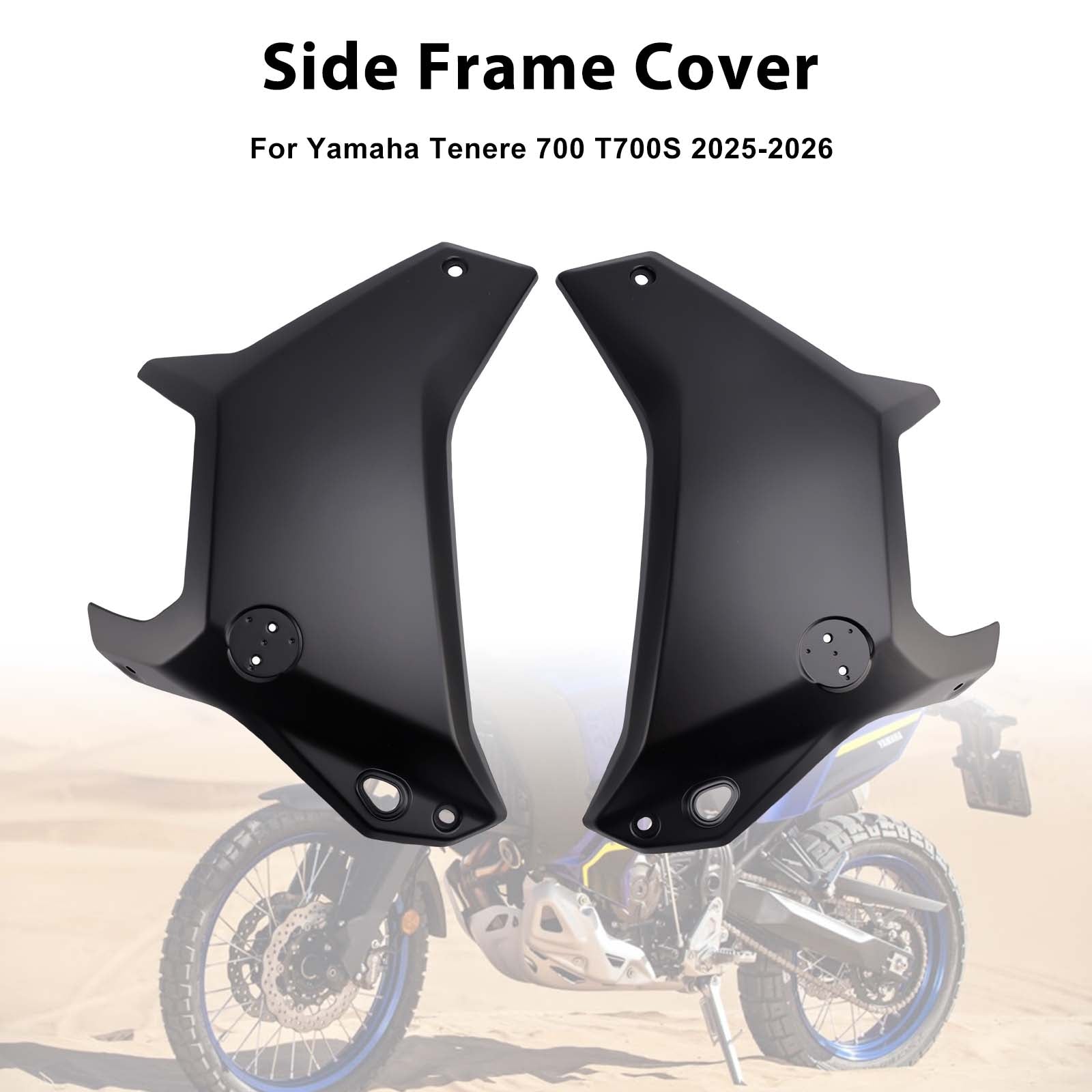 Couvercle de carénage de panneau de cadre latéral pour Yamaha Tenere 700 T700S 2025 – 2026