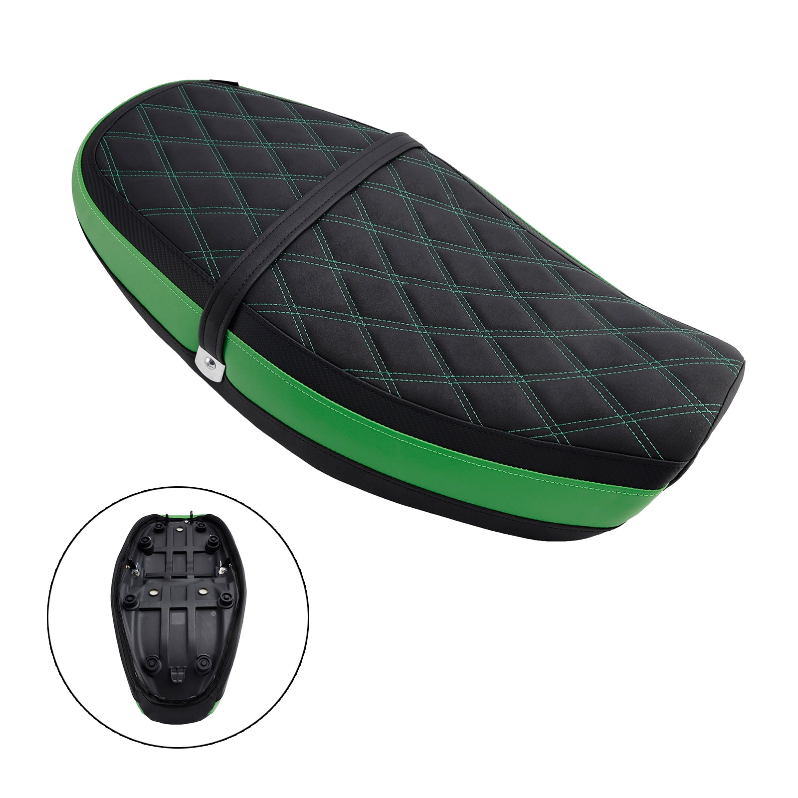 2018-2024 KAWASAKI Z900RS Rider Passenger Seat Frah BACH CUSHION BGREEN
