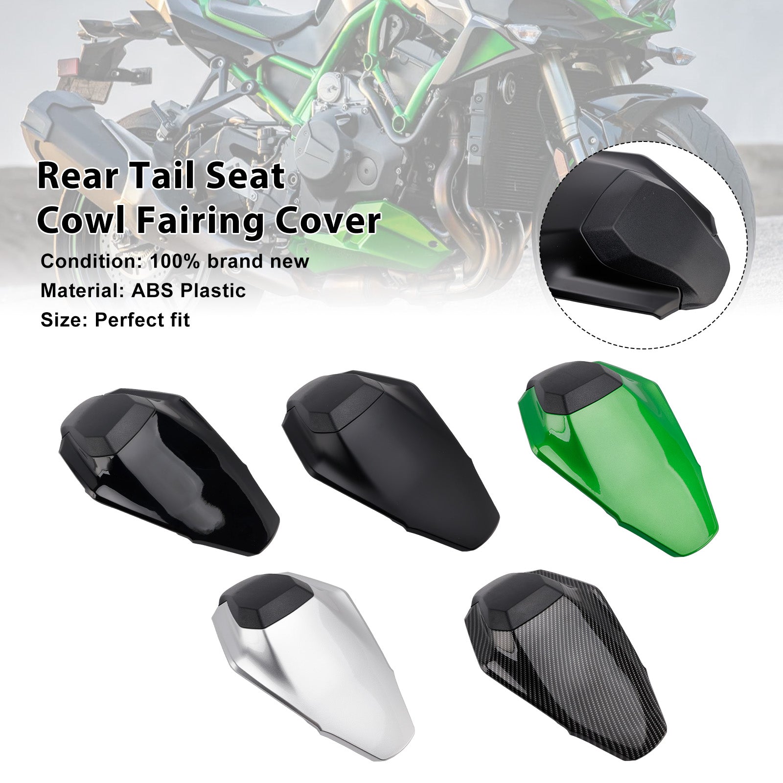 Rear Tail Seat Cowl Fairing Cover For Kawasaki Z900 Z900SE 2025-2026