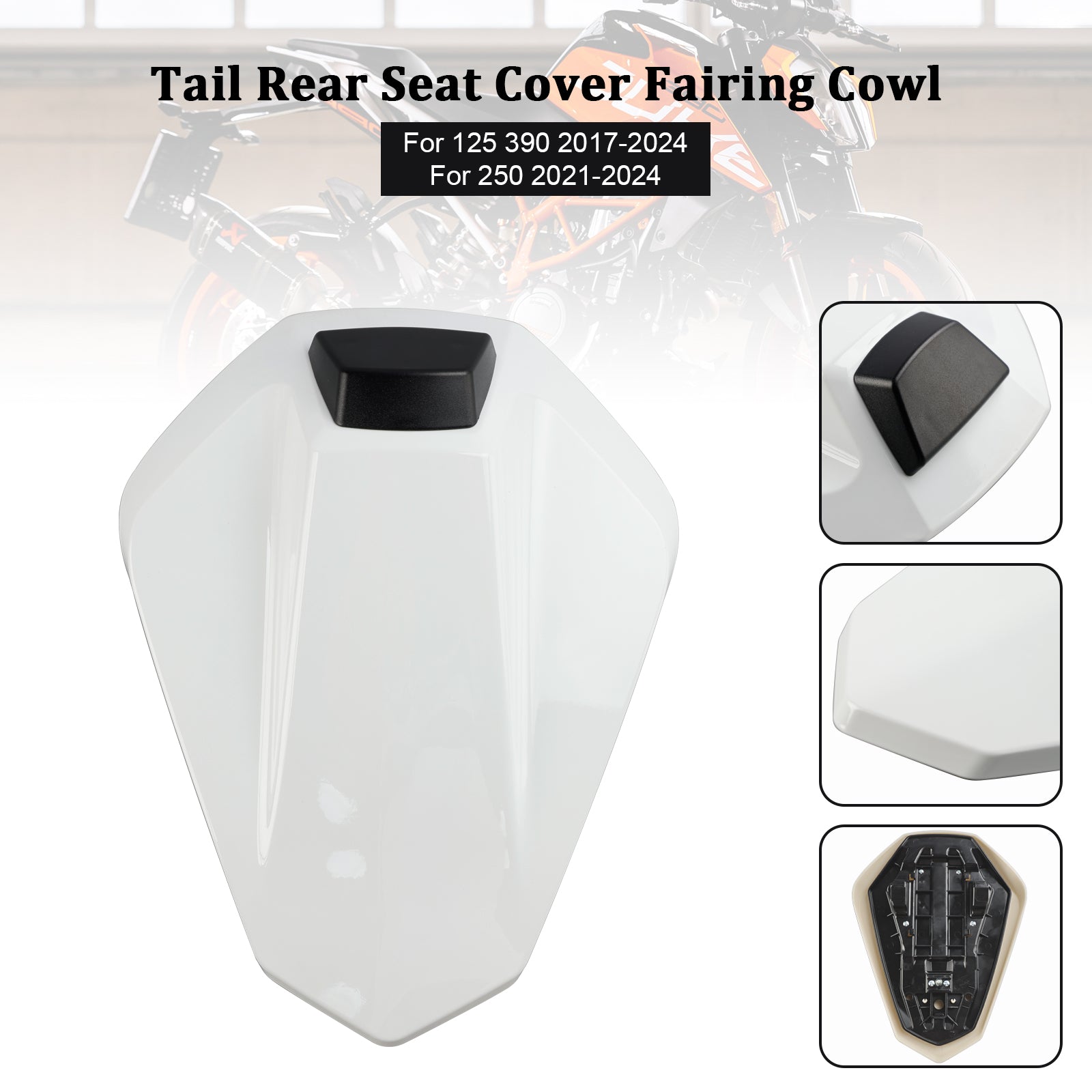 2017-2024 125 250 390 Tail Rear Seat Cover Fairing Cowl