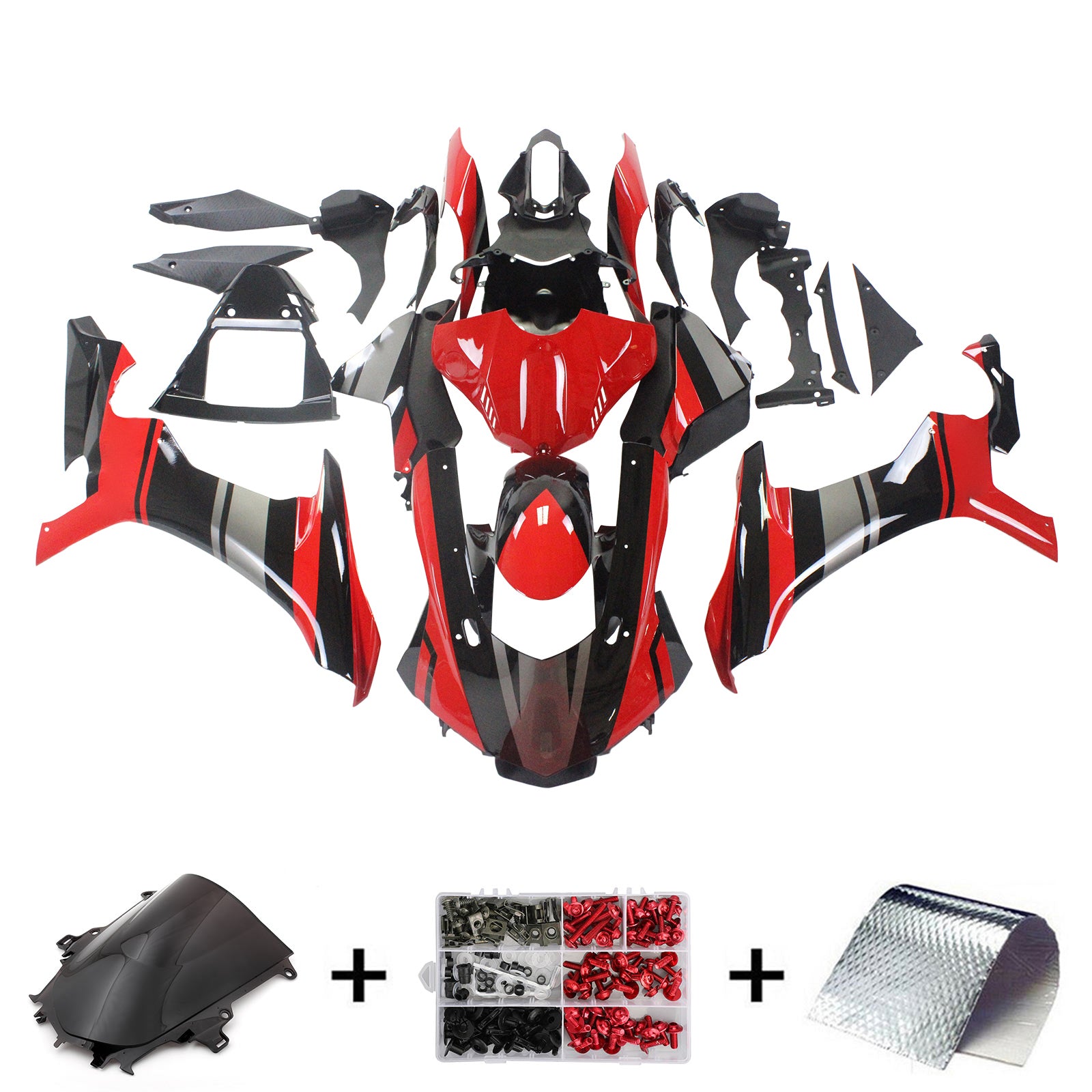 Einspritzverkleidungssatz Karosserie Kunststoff ABS passend für Yamaha YZF 1000 R1 2015-2019