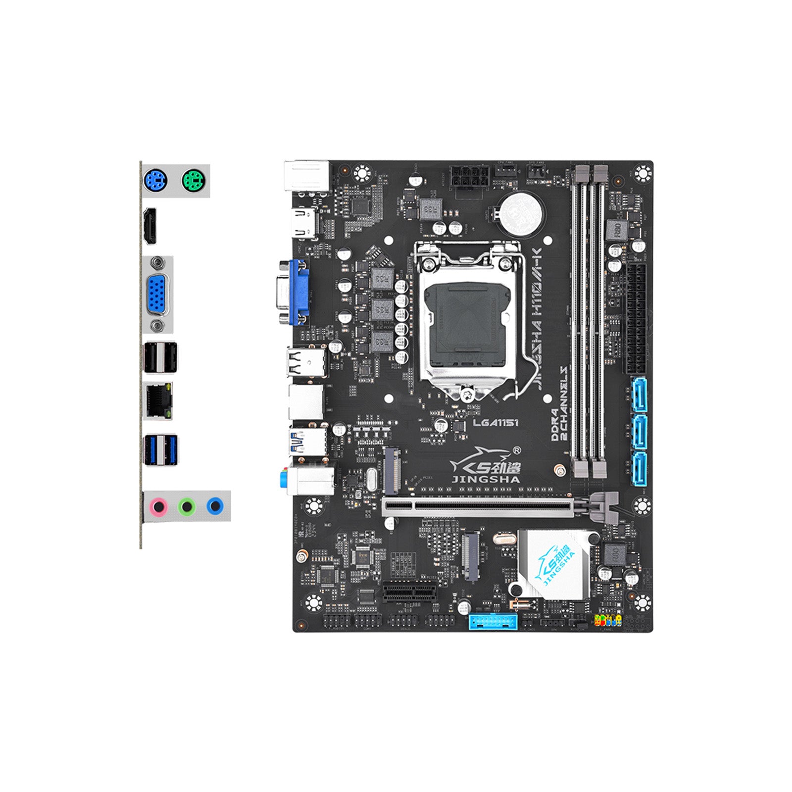 H110M-K Motherboard DDR4 Memory LGA-1151 Dual M.2 Integrated Graphics Card