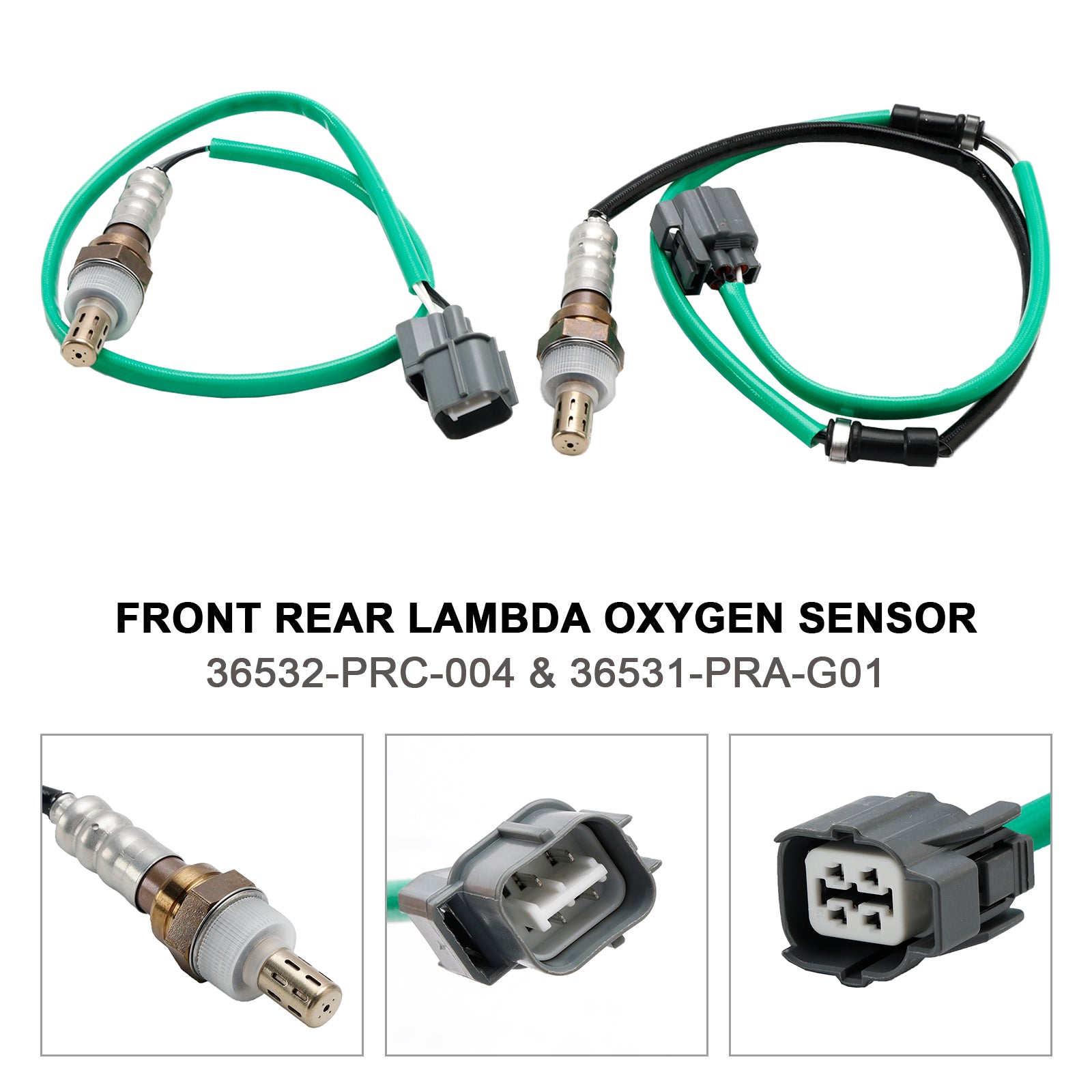 02/2002→09/2006 Honda CR-V II 2.0i 16V K20A4, K20A5 Lambda Oxygen Sensor 36532-PRC-004 & 36531-PRA-G01