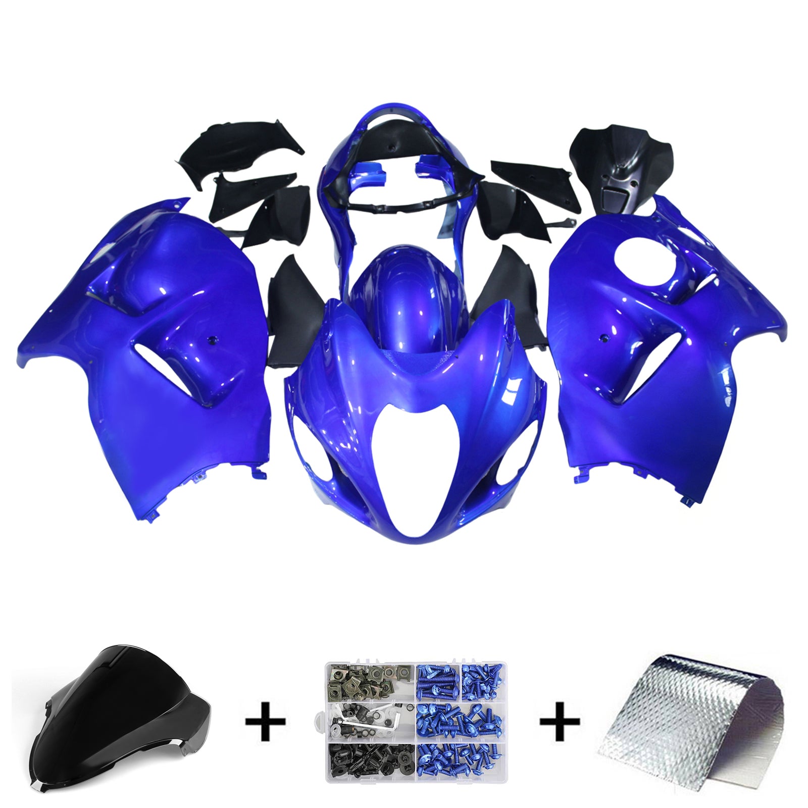 Injection Fairing Kit Bodywork Plastic ABS For Suzuki Hayabusa GSX1300R 1999-2007